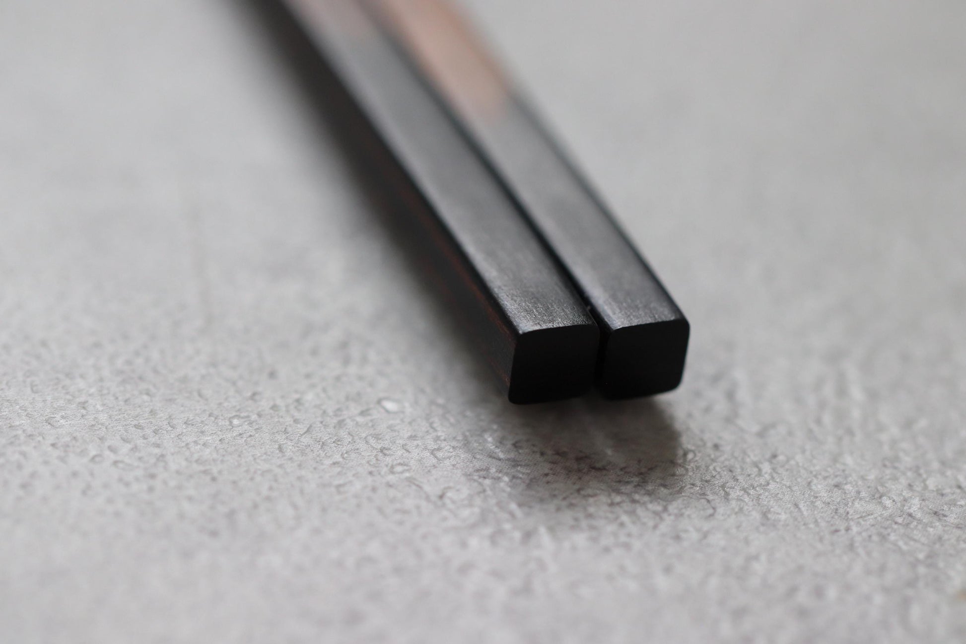 Japanese Laminated Wood Chopsticks 23cm Minimal Black & Natural Design | Durable Water-Resistant | Made in Japan