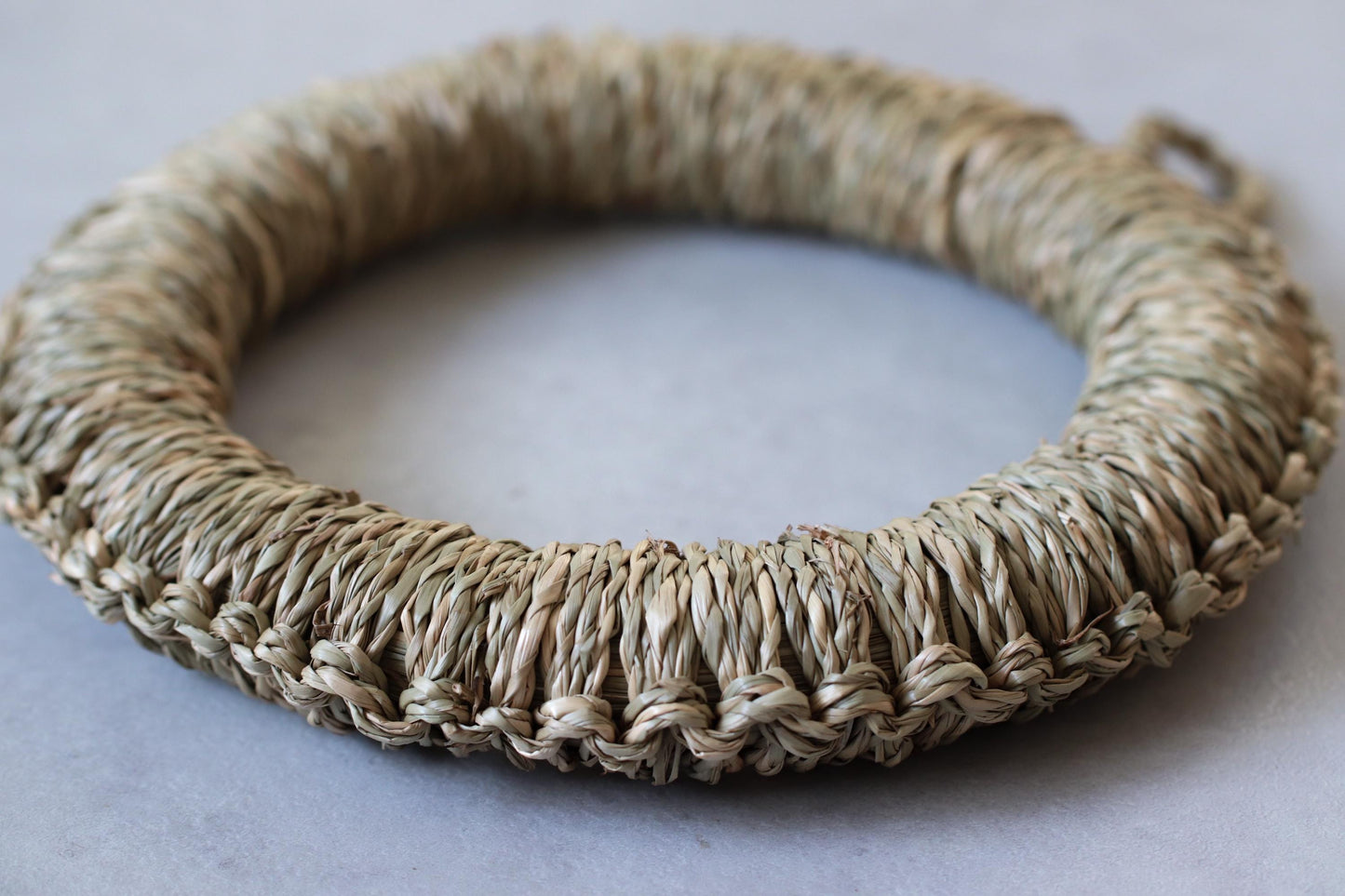 Japanese Igusa Trivet Handmade | Natural Straw Hot Pot Stand | Wabi Sabi Kitchen Decor | Made in Japan | Minimal Rustic Trivet