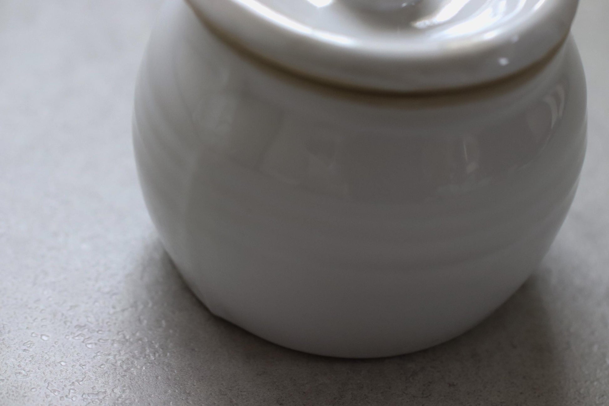 Japanese Ceramic Pickle Jar with Lid | Handmade Miso Pot | Traditional Tajimi Ware | Small Fermentation Crock | Olive / White /Brown |180ml