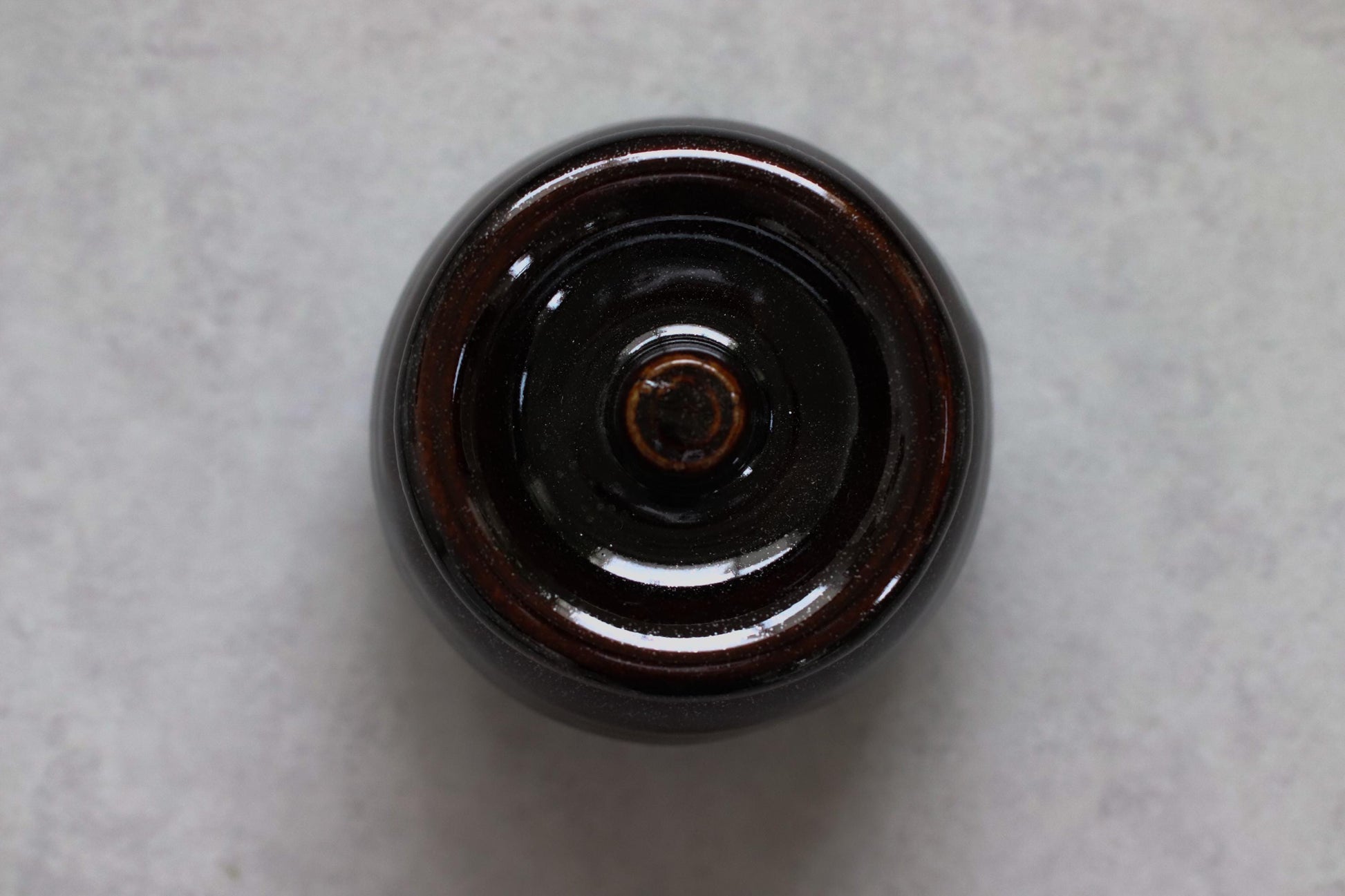 Japanese Ceramic Pickle Jar with Lid | Handmade Miso Pot | Traditional Tajimi Ware | Small Fermentation Crock | Olive / White /Brown |180ml