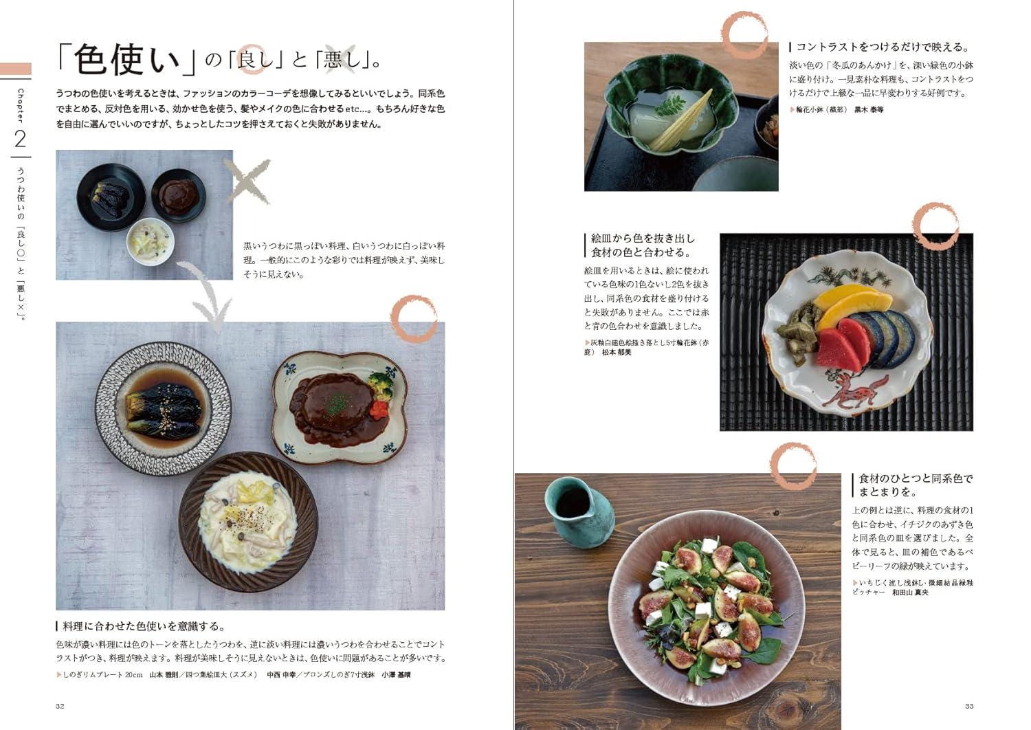 Japanese Tableware Styling Book | How to Coordinate Plates & Bowls | Multi-Use Dish Ideas | Utsuwa Guide Food Plating Inspiration