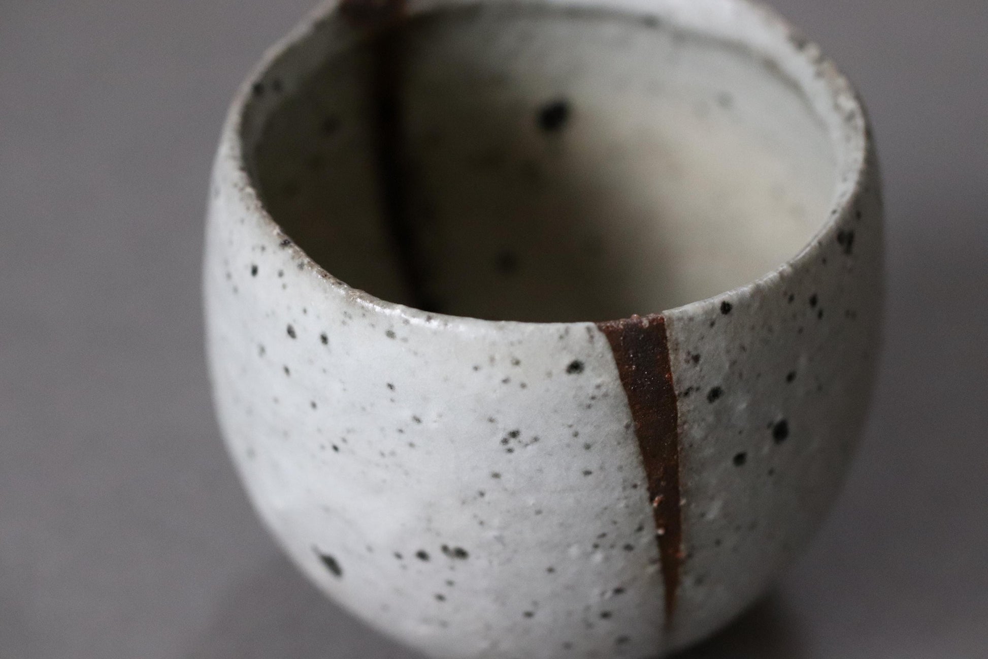 Handcrafted Japanese Yunomi Tea Cup | Wabi-Sabi Stoneware | Unique Artisan Pottery | Made in Japan