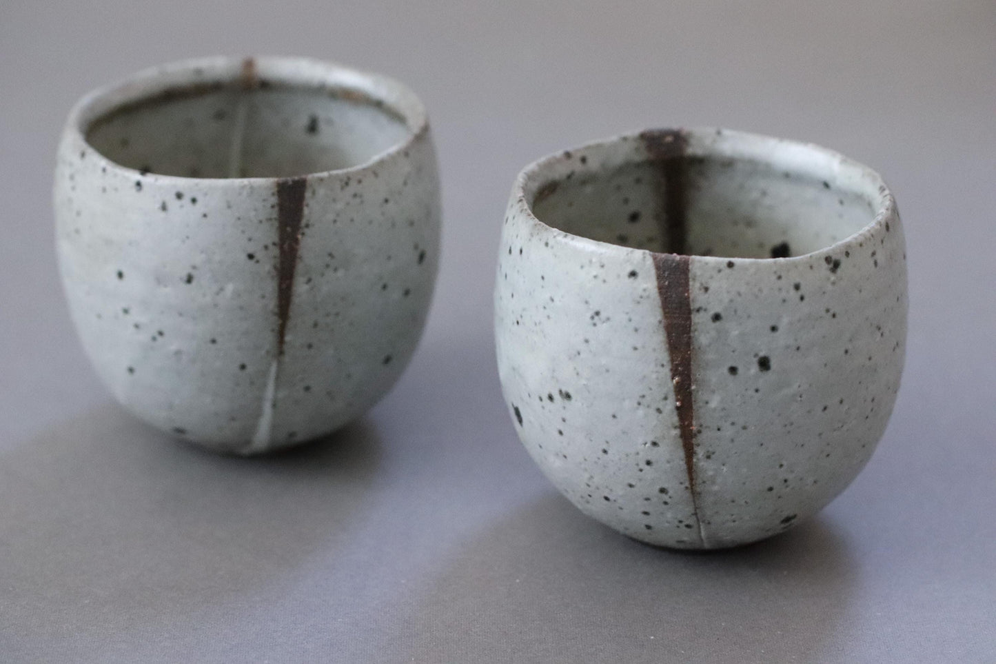 Handcrafted Japanese Yunomi Tea Cup | Wabi-Sabi Stoneware | Unique Artisan Pottery | Made in Japan