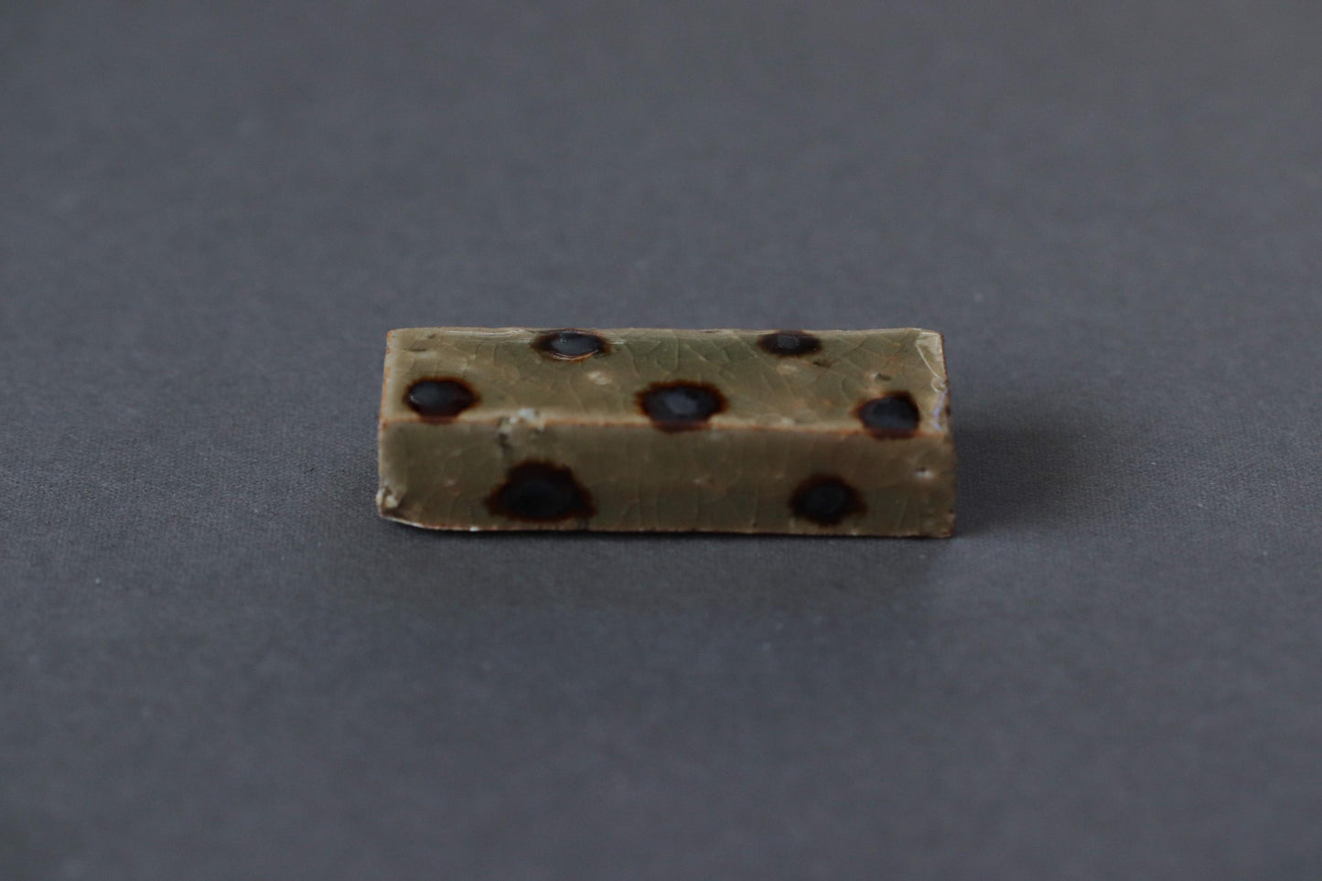 Japanese Rectangular Chopstick Rest | Handmade Ceramic from Japan | Minimalist Tableware, Studio Pottery, Everyday Japanese Dining