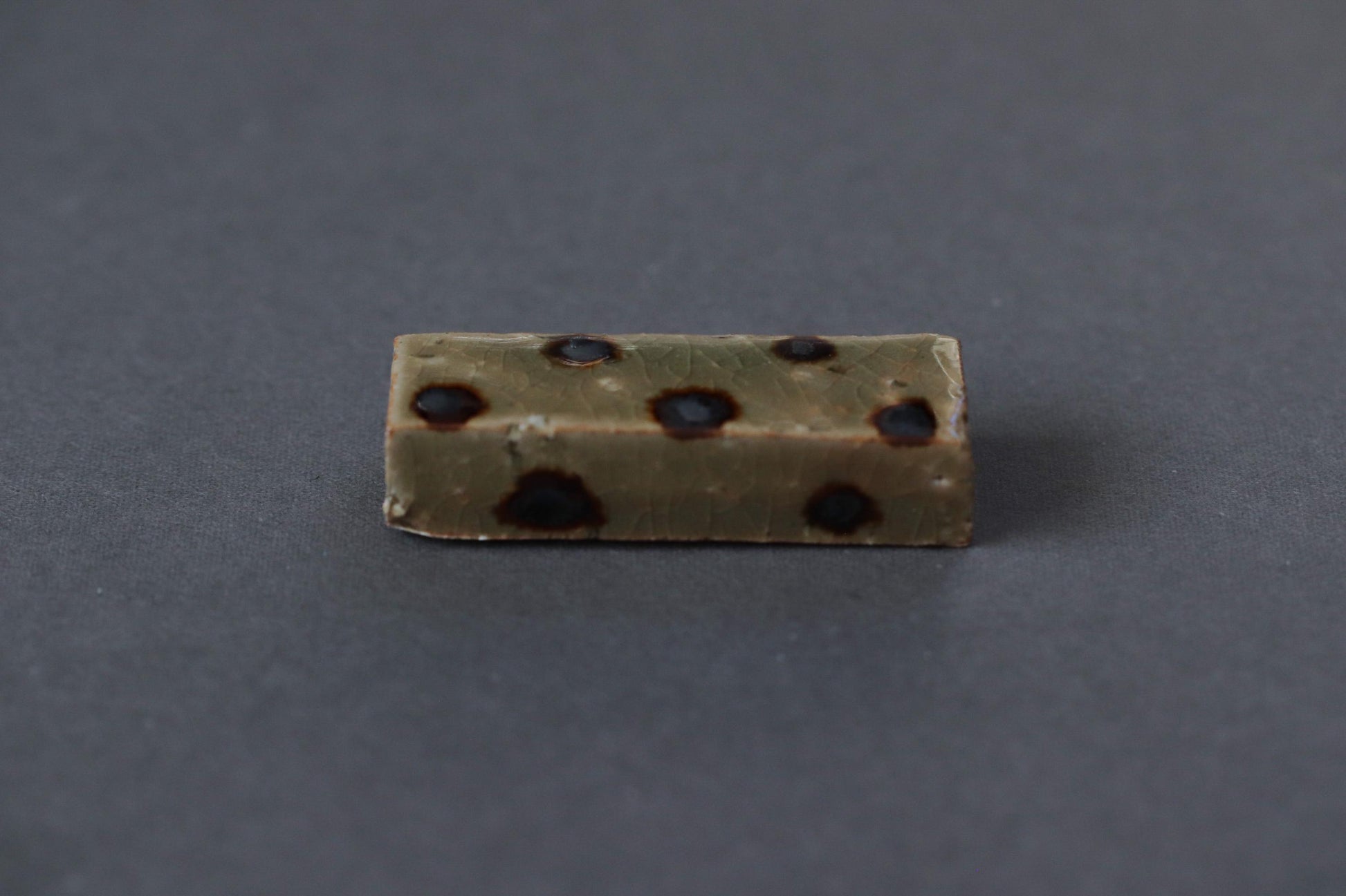 Japanese Rectangular Chopstick Rest | Handmade Ceramic from Japan | Minimalist Tableware, Studio Pottery, Everyday Japanese Dining