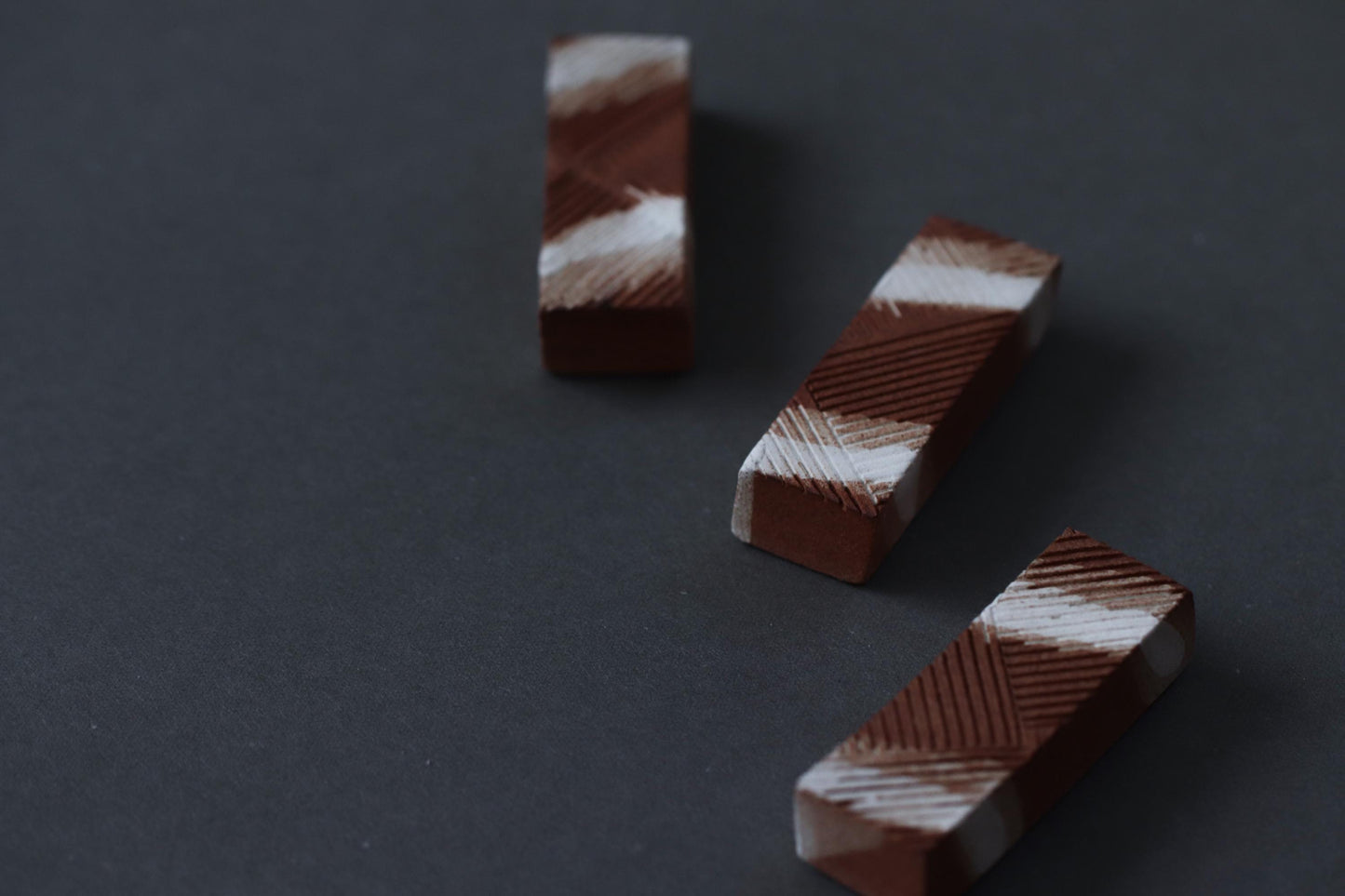 Japanese Rectangular Chopstick Rest | Handmade Ceramic from Japan | Minimalist Tableware, Studio Pottery, Everyday Japanese Dining