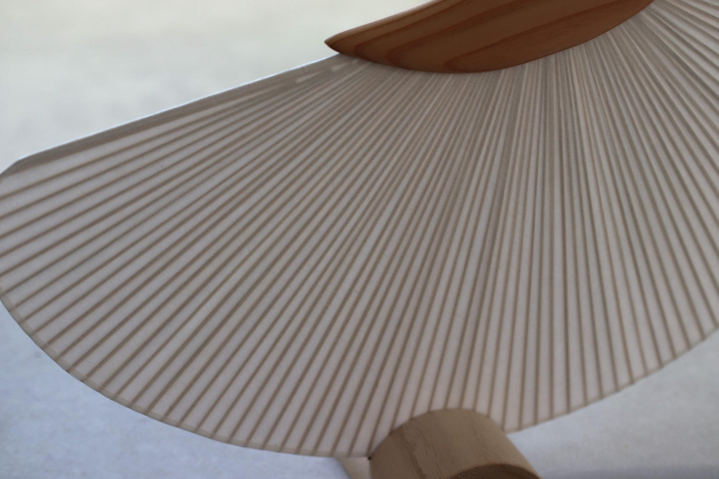 Handcrafted Edo-Style Miyako Uchiwa Fan – Chidori Shape | Fine Bamboo Ribs & Uchiyama Washi | Traditional Japanese Craft