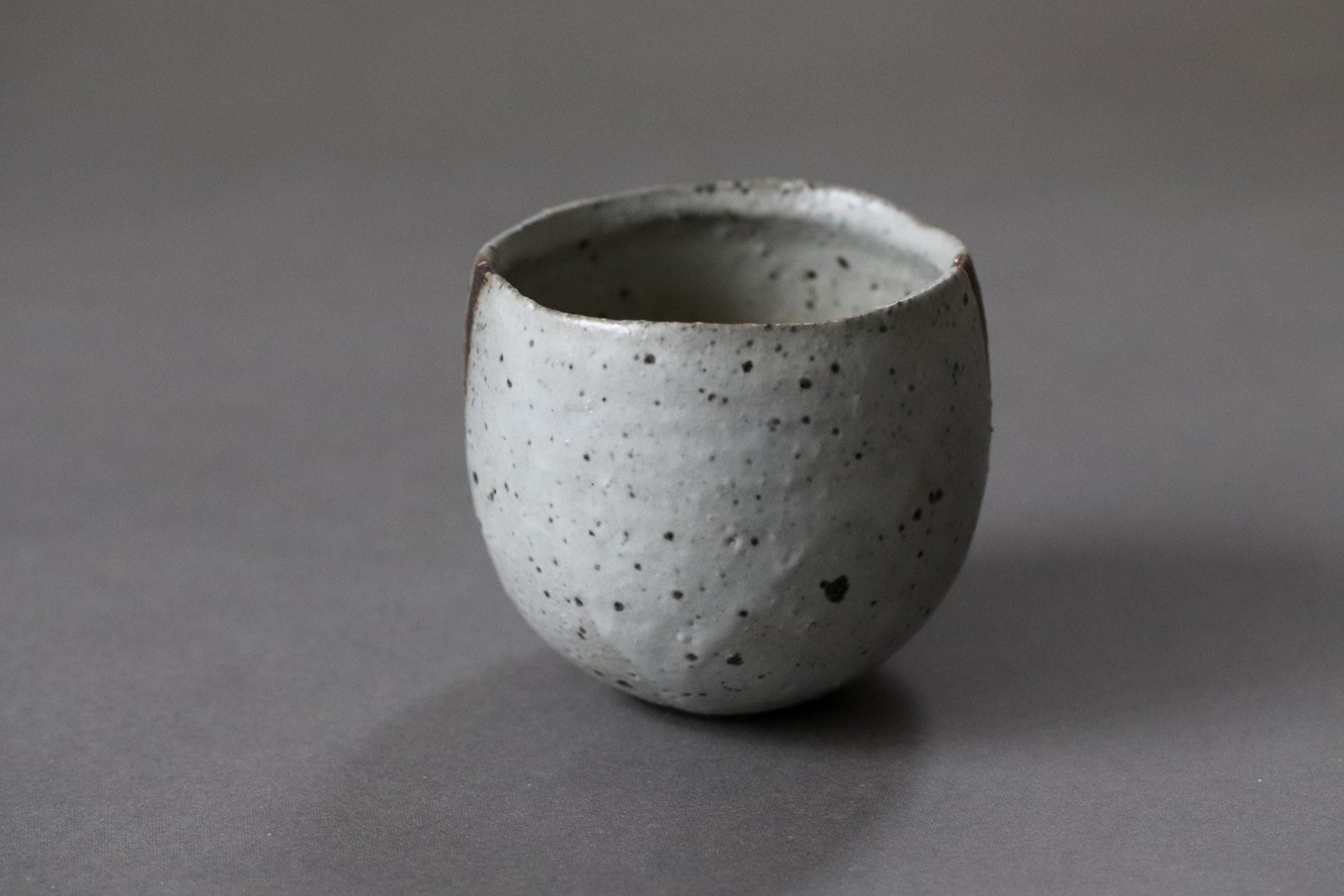 Handcrafted Japanese Yunomi Tea Cup | Wabi-Sabi Stoneware | Unique Artisan Pottery | Made in Japan