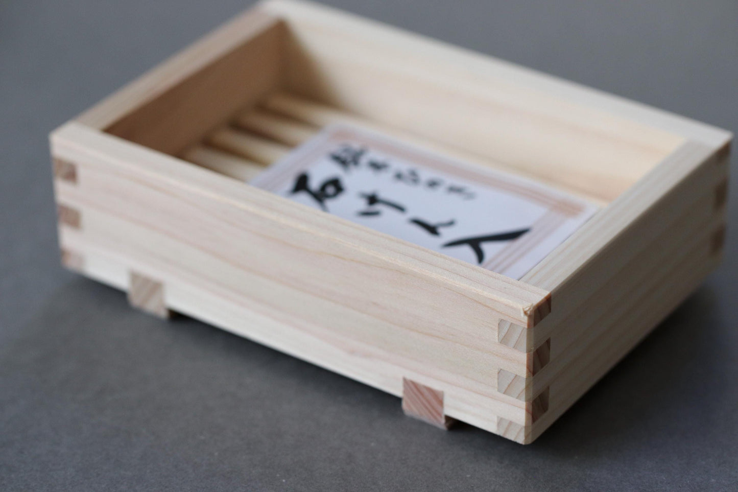 Japanese Hinoki Cypress Soap Dish Wooden Soap Holder Minimal Bathroom Decor Made in Japan