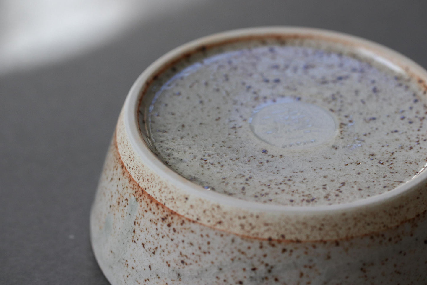 Japanese Sand Bowl 13cm | SAKUZAN Ceramic Bowl | Minimal Mino Ware | Made in Japan