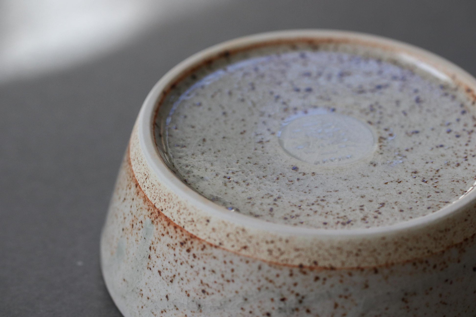 Japanese Sand Bowl 13cm | SAKUZAN Ceramic Bowl | Minimal Mino Ware | Made in Japan