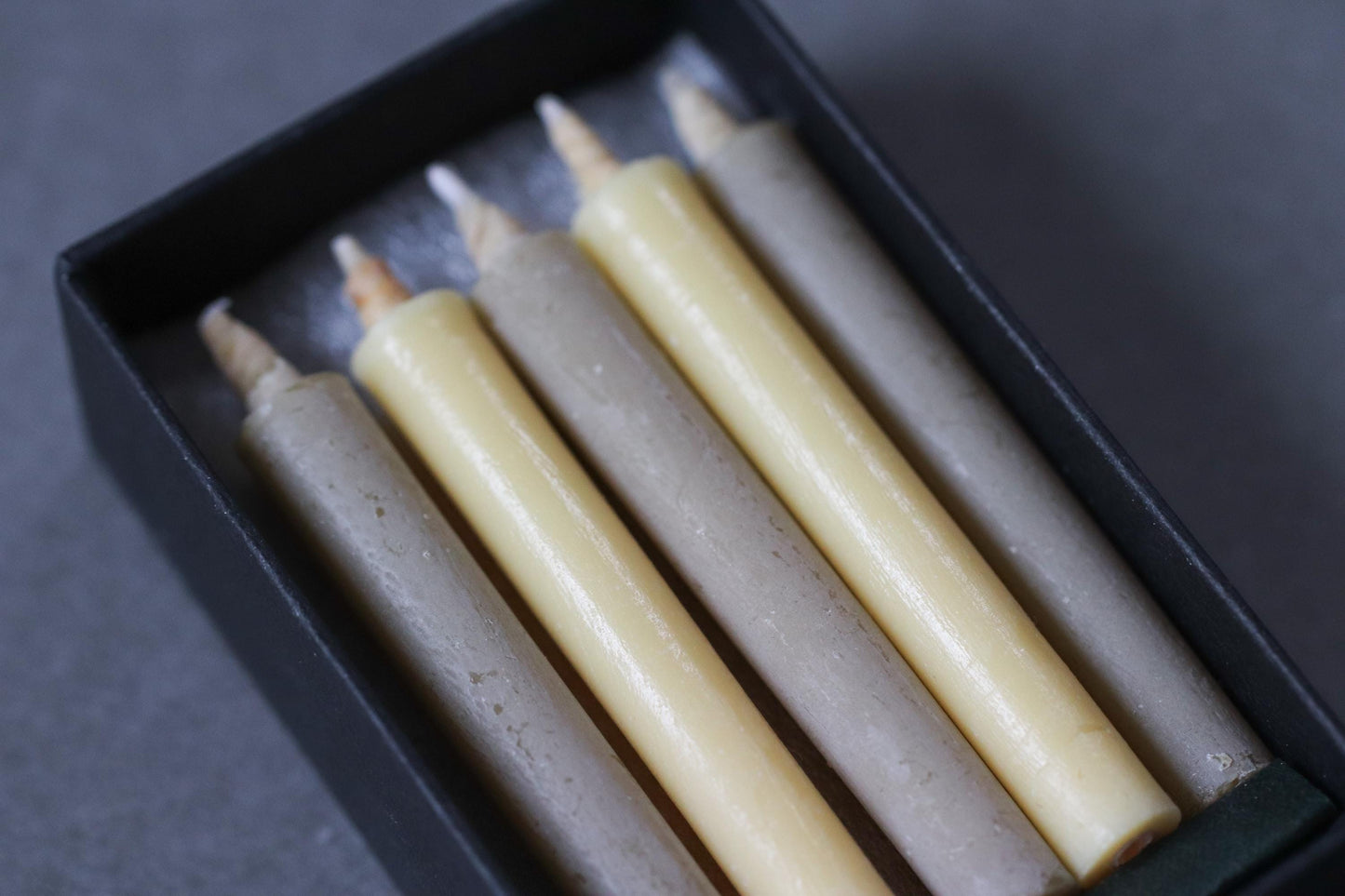 Japanese Meditation Candles, 20 Minute Burn Time, Natural Plant Wax, Mixed Set of 10, Wabi Sabi Candle, Made in Japan
