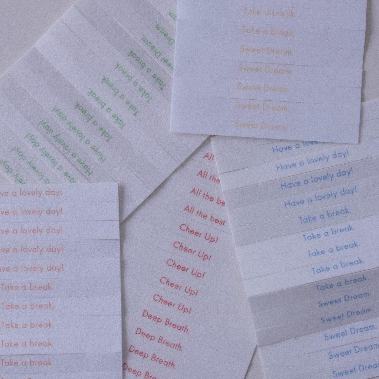 Washi Incense Paper Incense (5 Scents) | Japanese Incense from Awaji Island | Positive Message Printed | Kunjudo Patented Technology | Gift