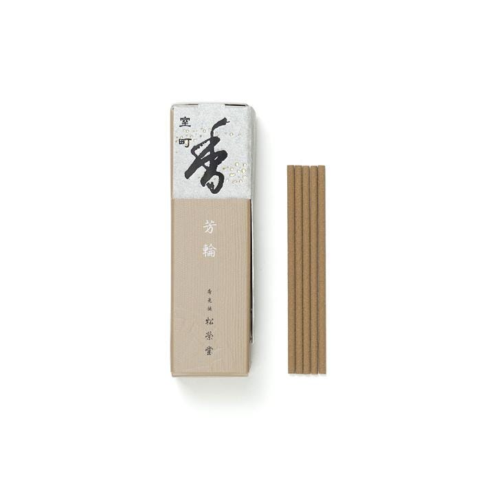 Shoyeido Horin Muromachi Incense Sticks 20 pcs w/ Holder | Premium Japanese Incense | Elegant Deep Aroma | Kyoto Incense