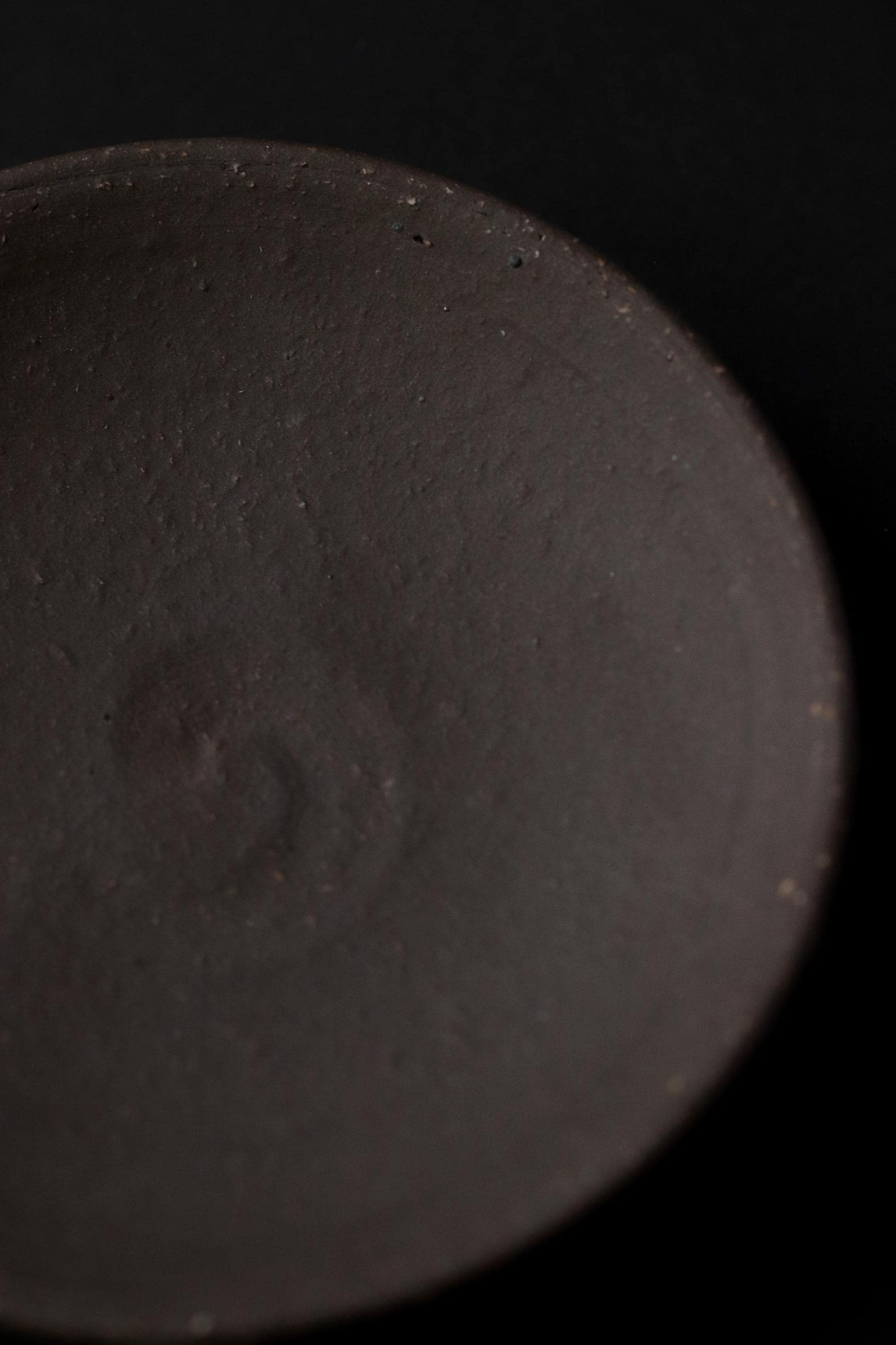 Japanese Black Matte Small Plate, Handcrafted Minimalist Ceramic Saucer, Wabi-Sabi Trinket Dish, Zen Tea Snack Plate, Modern Jewelry Dish