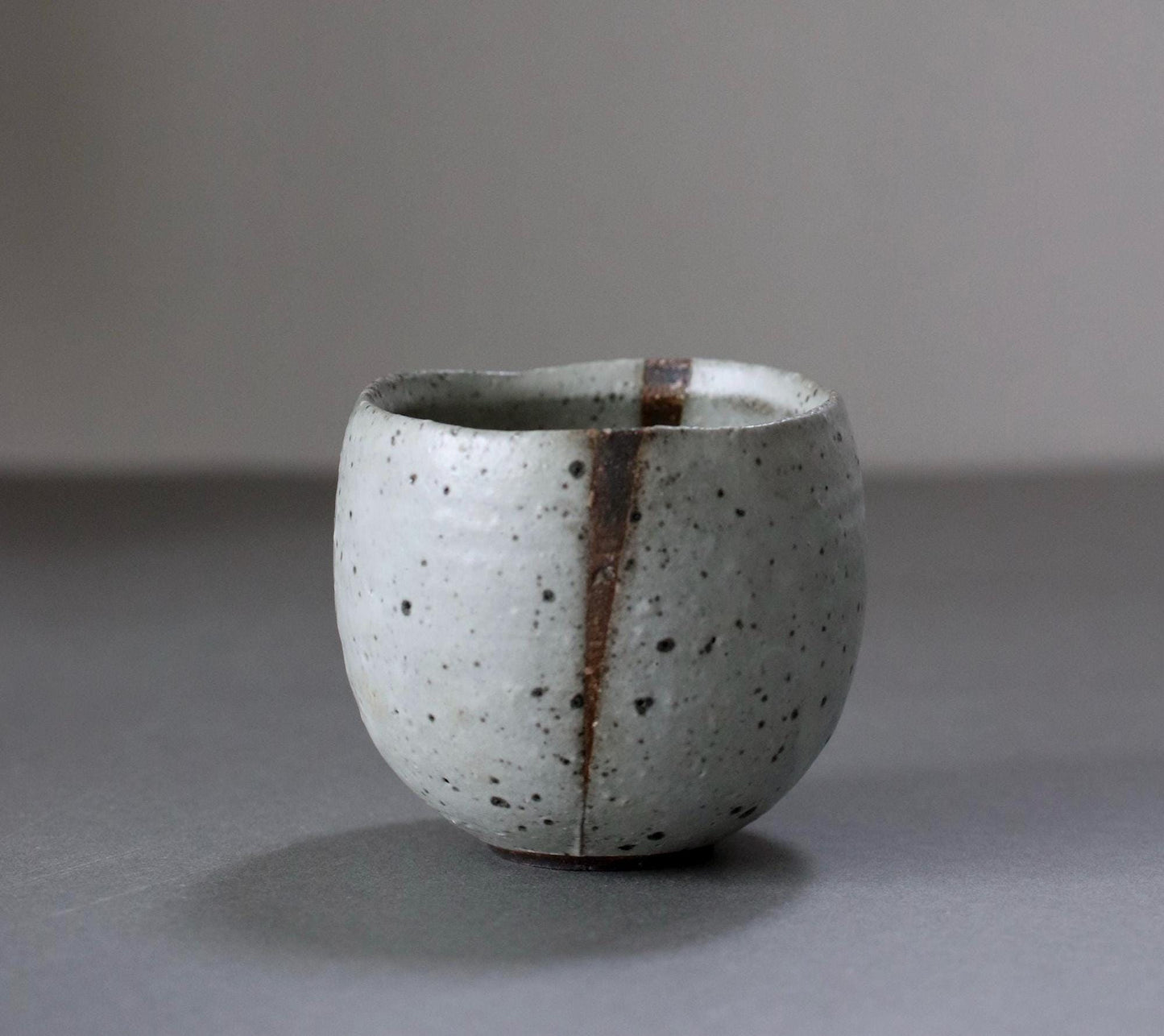 Handcrafted Japanese Yunomi Tea Cup | Wabi-Sabi Stoneware | Unique Artisan Pottery | Made in Japan