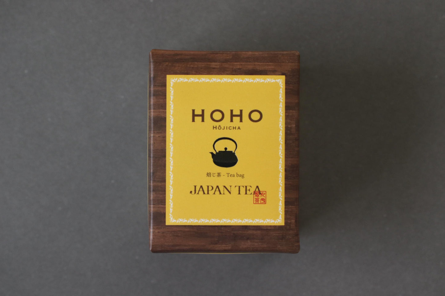 HOHO Uji Hojicha Tea Bags 6pcs | Kyoto Roasted Stem Green Tea | Japan Tea Award Winner | Japanese Tea Gift | Retro Tea Box Package