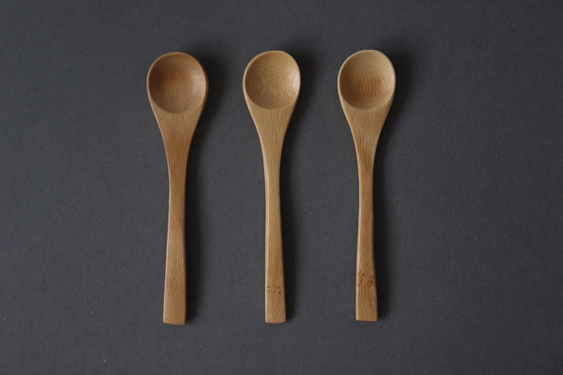 Small Bamboo Spoon | Japanese Bamboo Cutlery | Eco Friendly Spoon | Minimalist Kitchen Utensil | Natural Bamboo Spoon 10cm