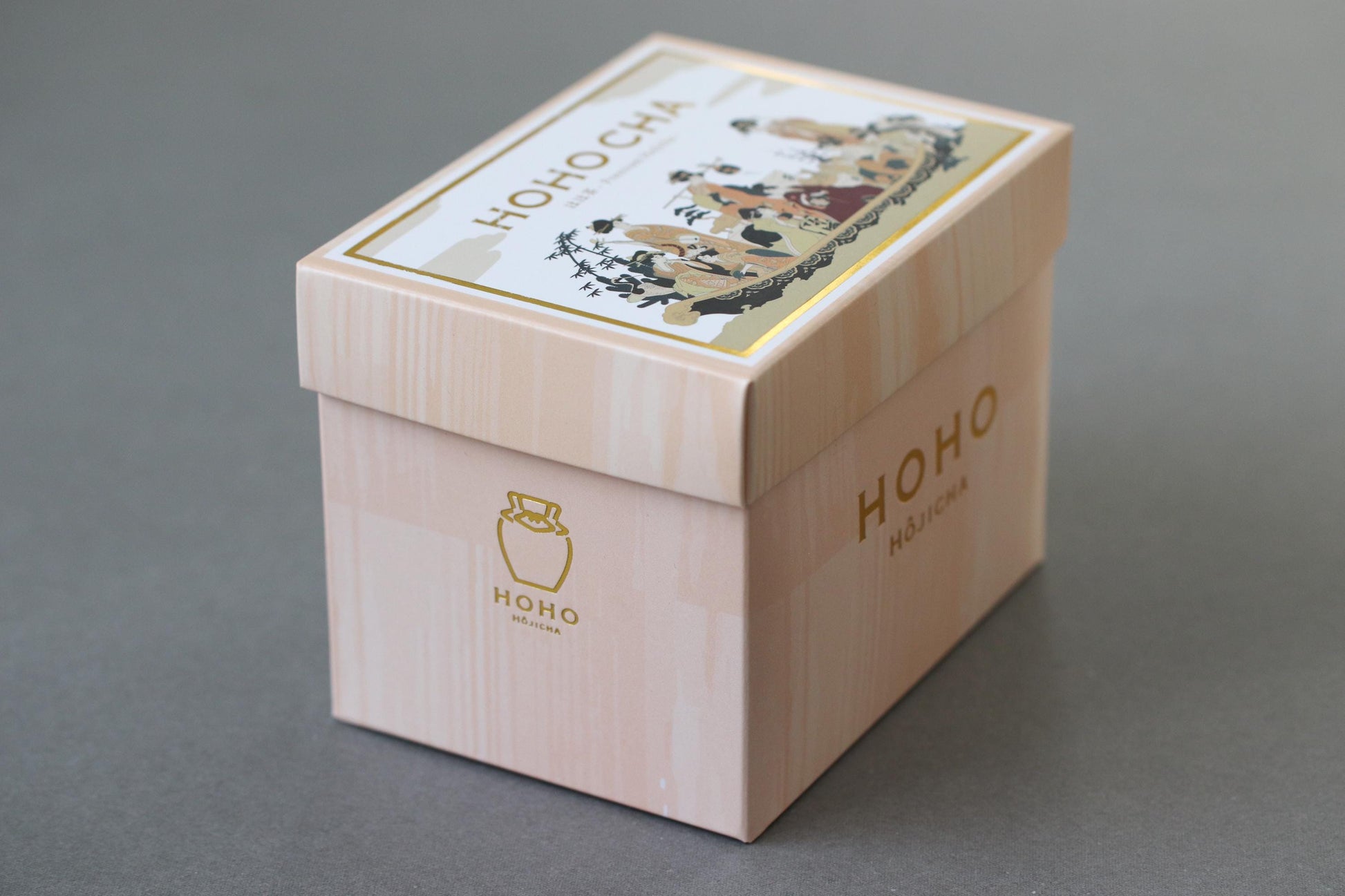 HOHO CHA Premium Blend Hojicha Tea Bags (15 x 3g) | Japanese Roasted Green Tea from Uji Kyoto | Elegant Tea Box Gift
