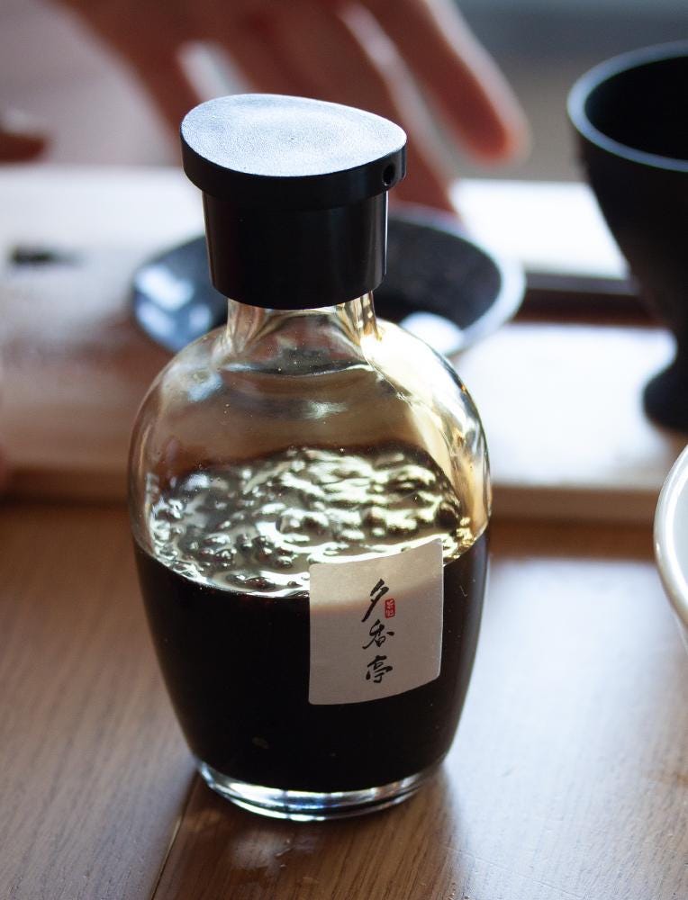 Shiitake Dashi Soy Sauce Mix | Japanese Handmade Dashi Bottle | Umami Shoyu Base from Japan