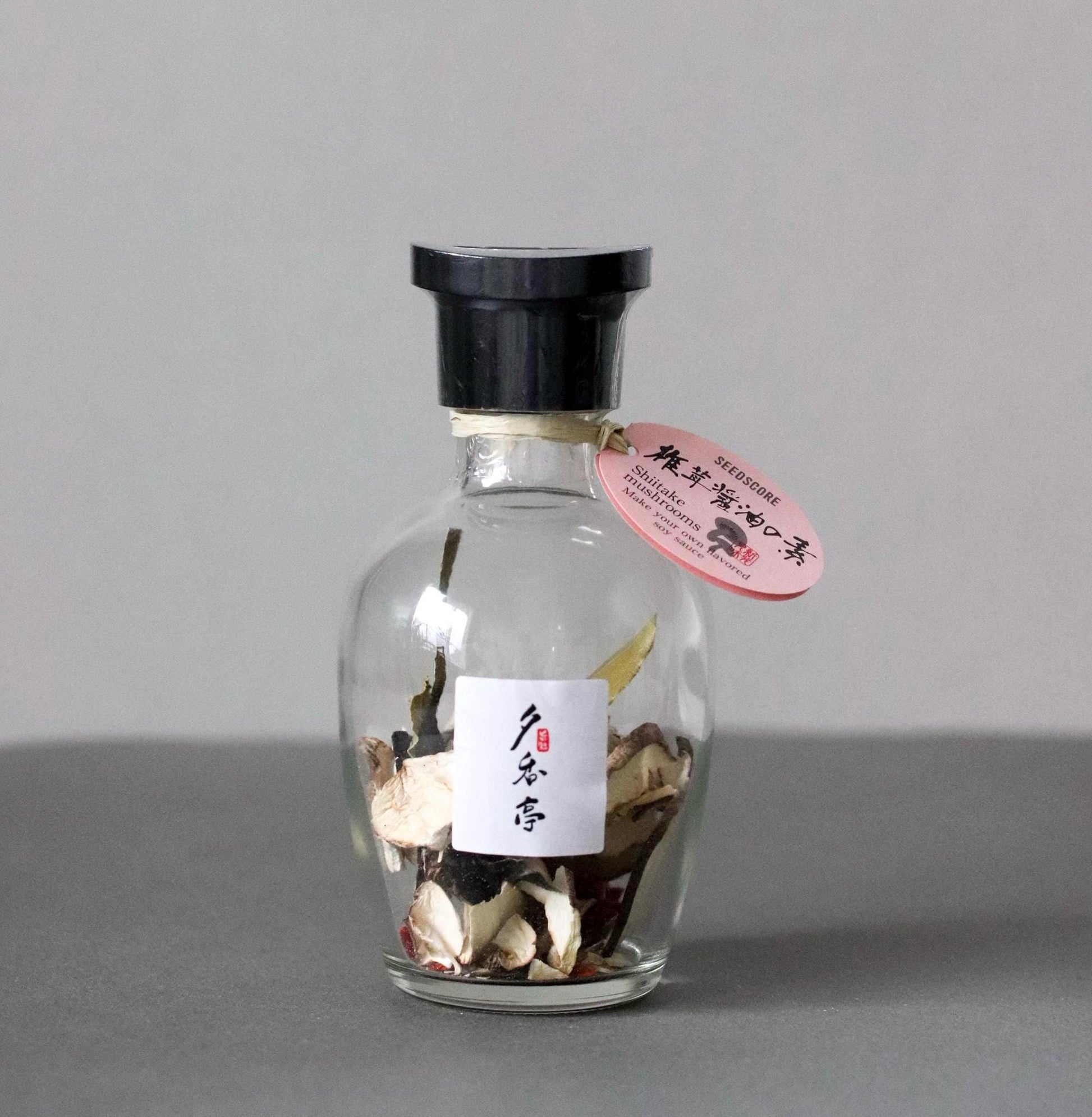 Shiitake Dashi Soy Sauce Mix | Japanese Handmade Dashi Bottle | Umami Shoyu Base from Japan