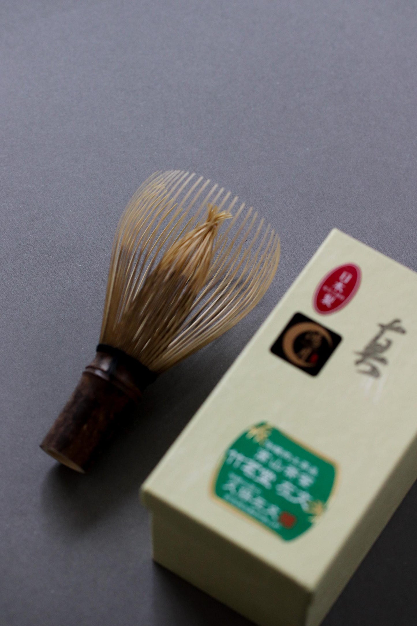 Black Bamboo Matcha Whisk (Chasen) | Takayama Handmade Tea Whisk | Omotesenke Practice Whisk | Made in Japan