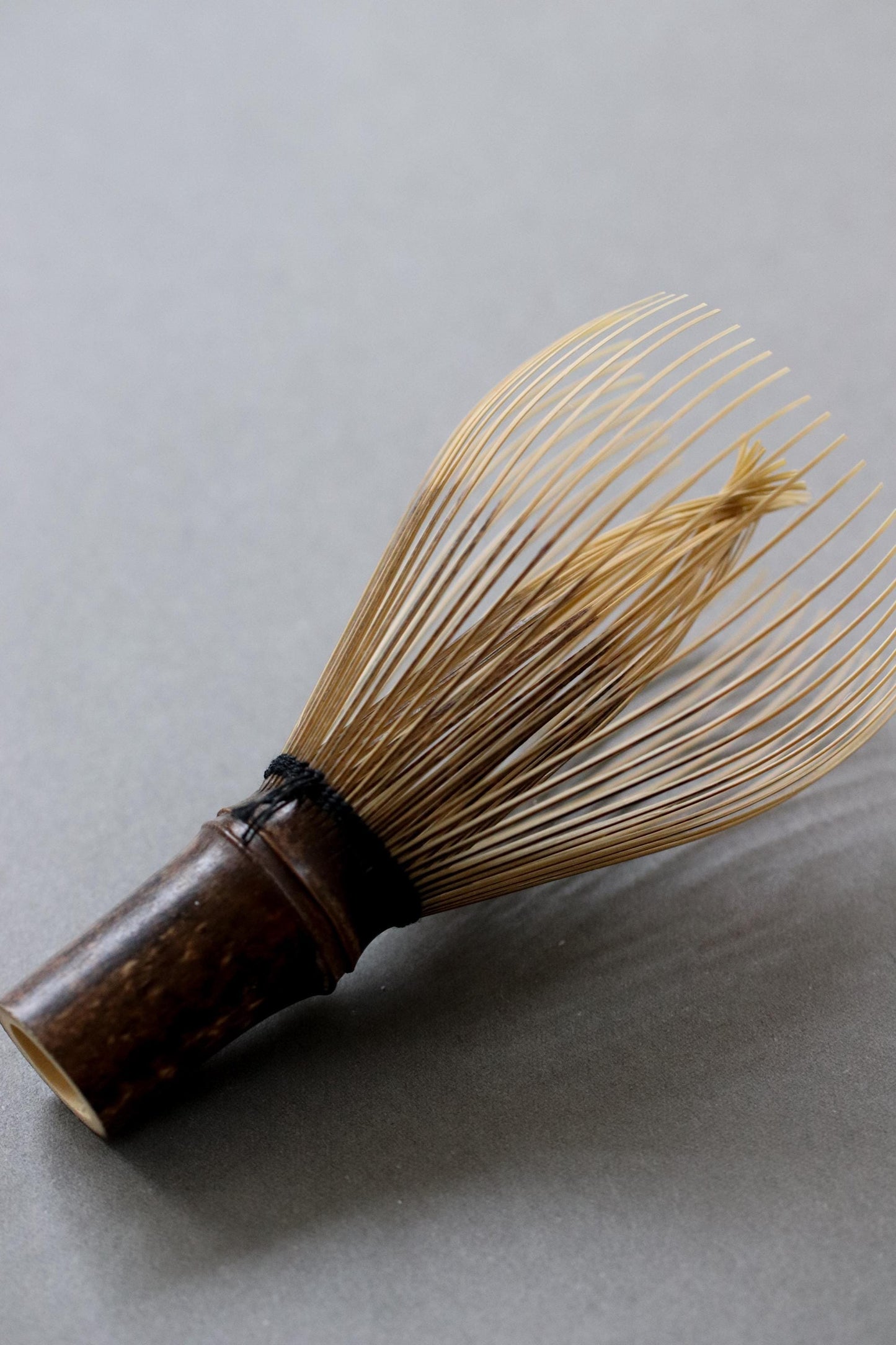 Black Bamboo Matcha Whisk (Chasen) | Takayama Handmade Tea Whisk | Omotesenke Practice Whisk | Made in Japan