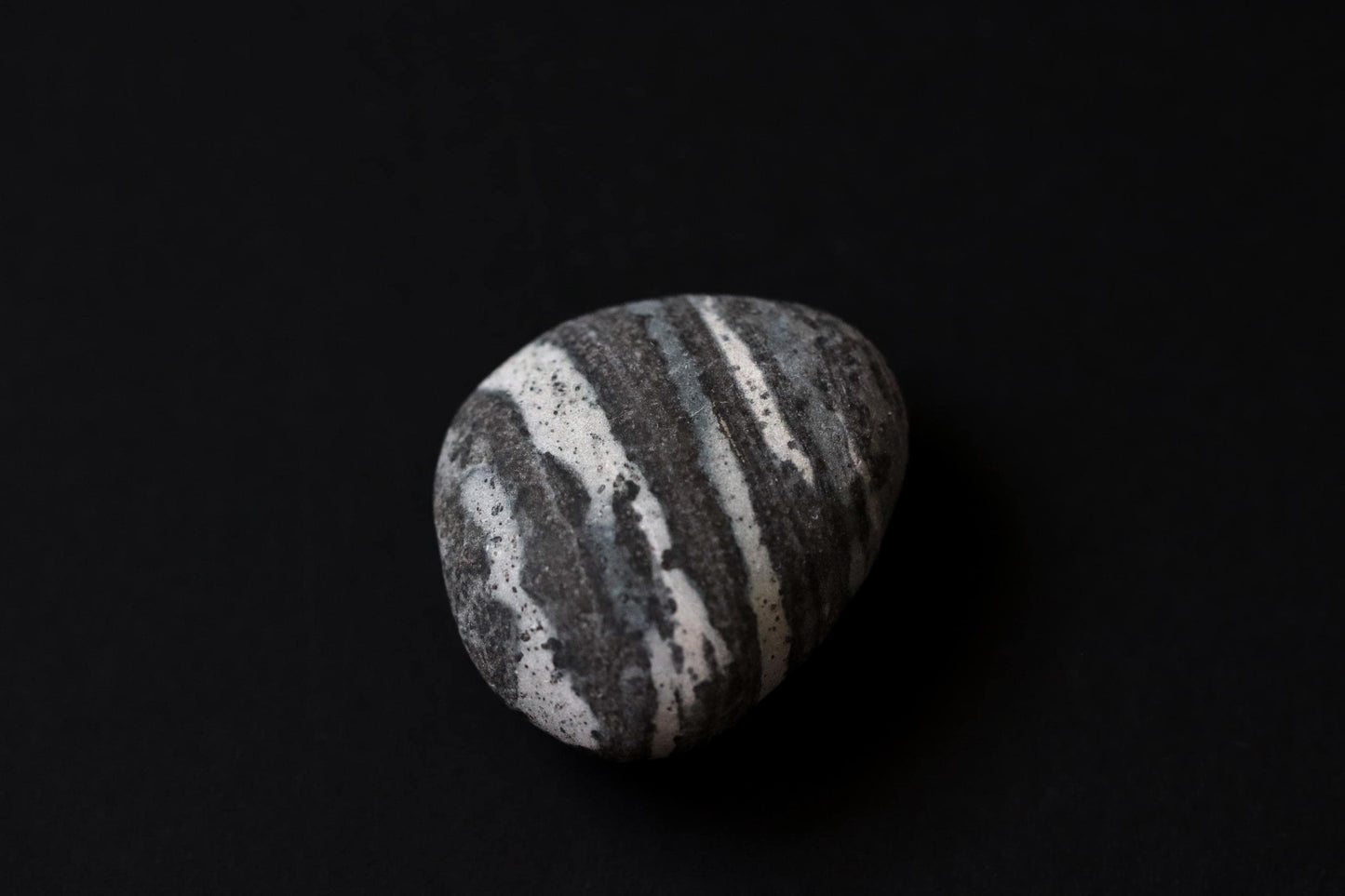 Silent Fragments — Edition 01: Monochrome | Art of Time Tsugaru Stones & Ancient Manuscripts | Set of 5 Hand-Selected Japanese Stones
