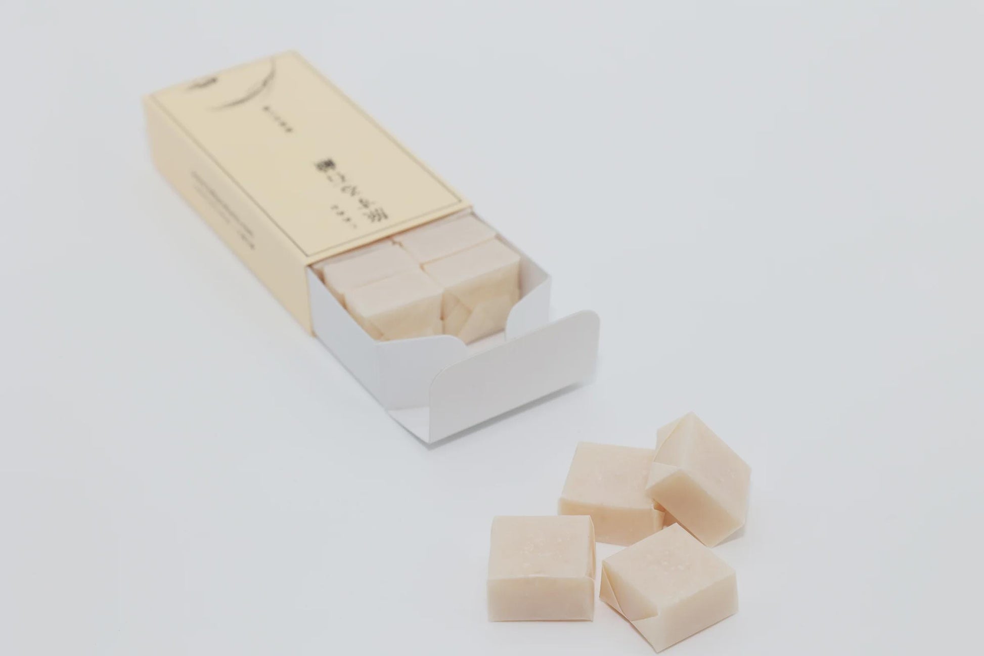 Japanese Rice Bran Travel Soap – Komenuka Mini Soap Beads (16 pcs) – Cold Process, Fragrance-Free, Gentle Face & Body Cleanser