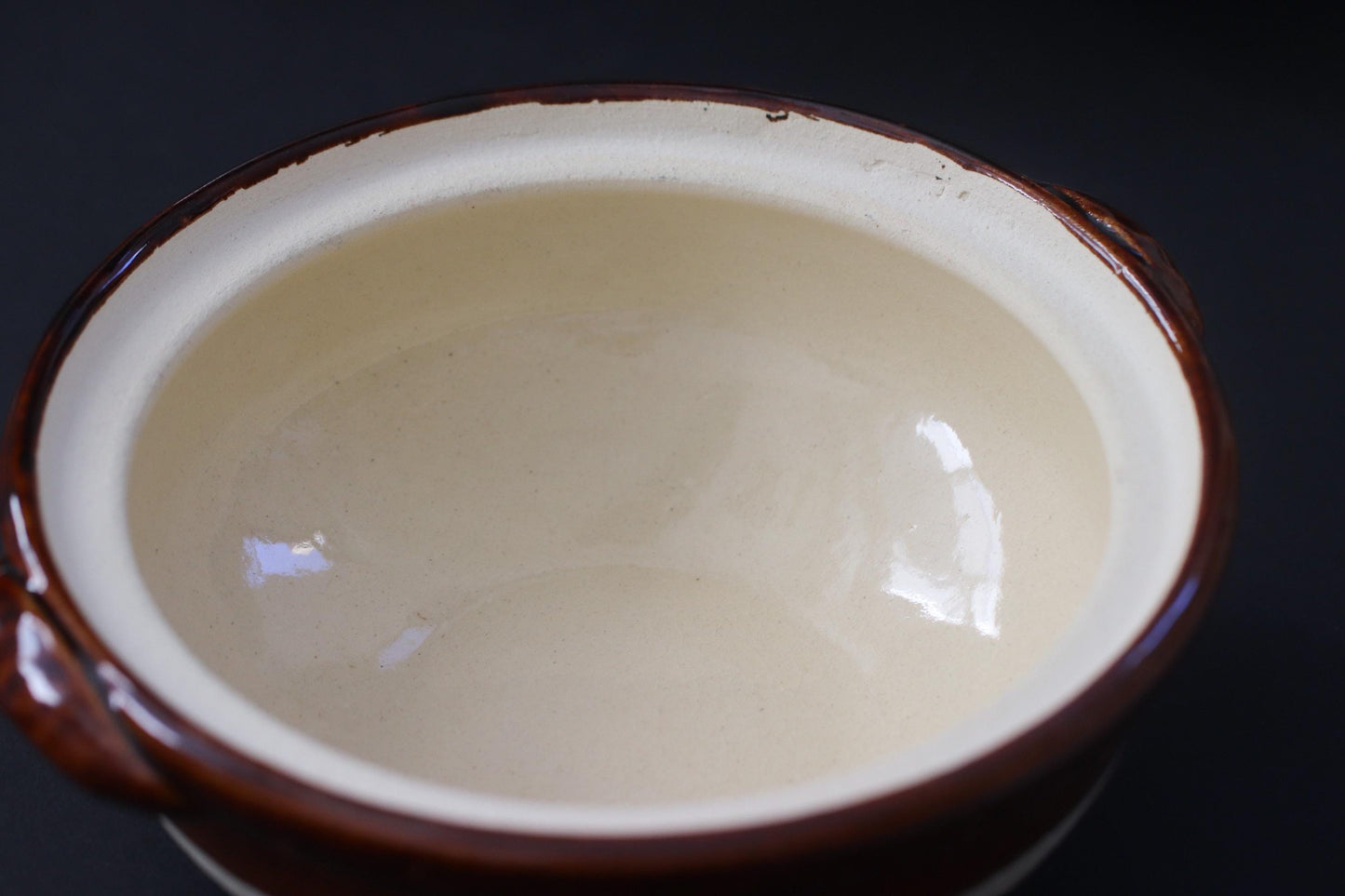TOJIKI Ko-Iga Donabe Clay Pot No.6, Japanese Hot Pot for One 600cc, Iga Heat Retaining Earthenware, Stovetop Nabe Pot, Made in Japan