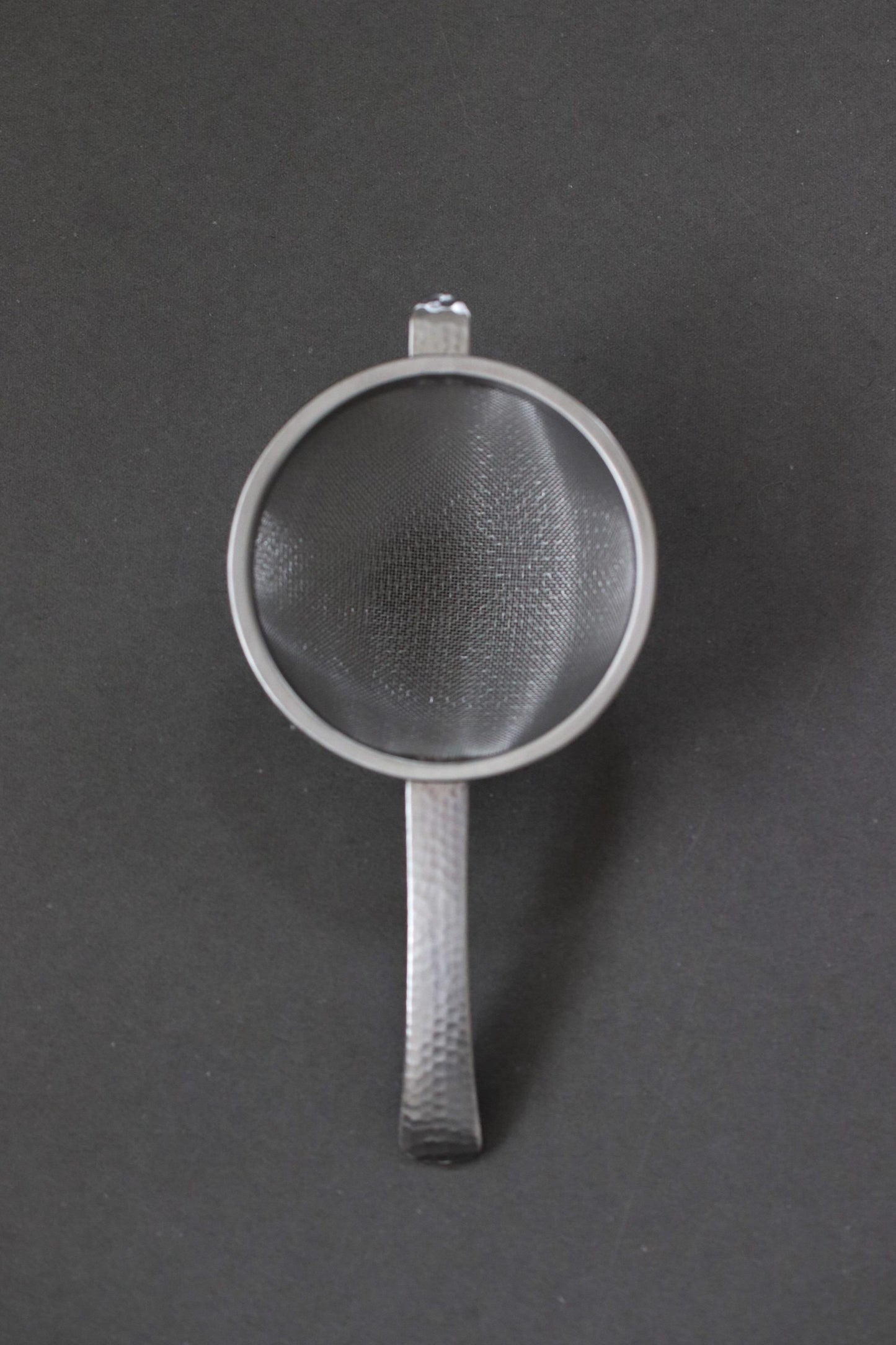 Japanese Nagomi Hammered Tea Strainer with Handle – Matcha Friendly Stainless Steel Filter, Tsubame-Sanjo Craft, Loose Leaf Tea Sieve