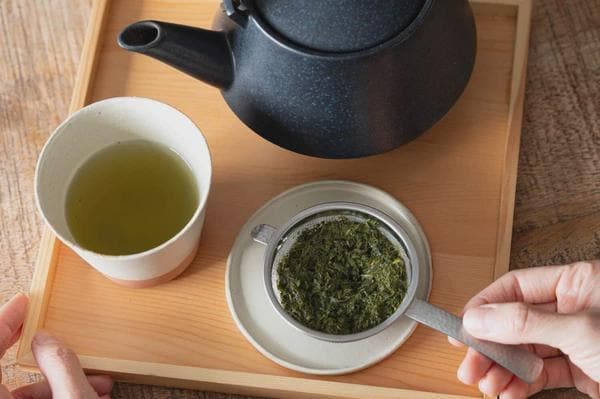 Japanese Nagomi Hammered Tea Strainer with Handle – Matcha Friendly Stainless Steel Filter, Tsubame-Sanjo Craft, Loose Leaf Tea Sieve