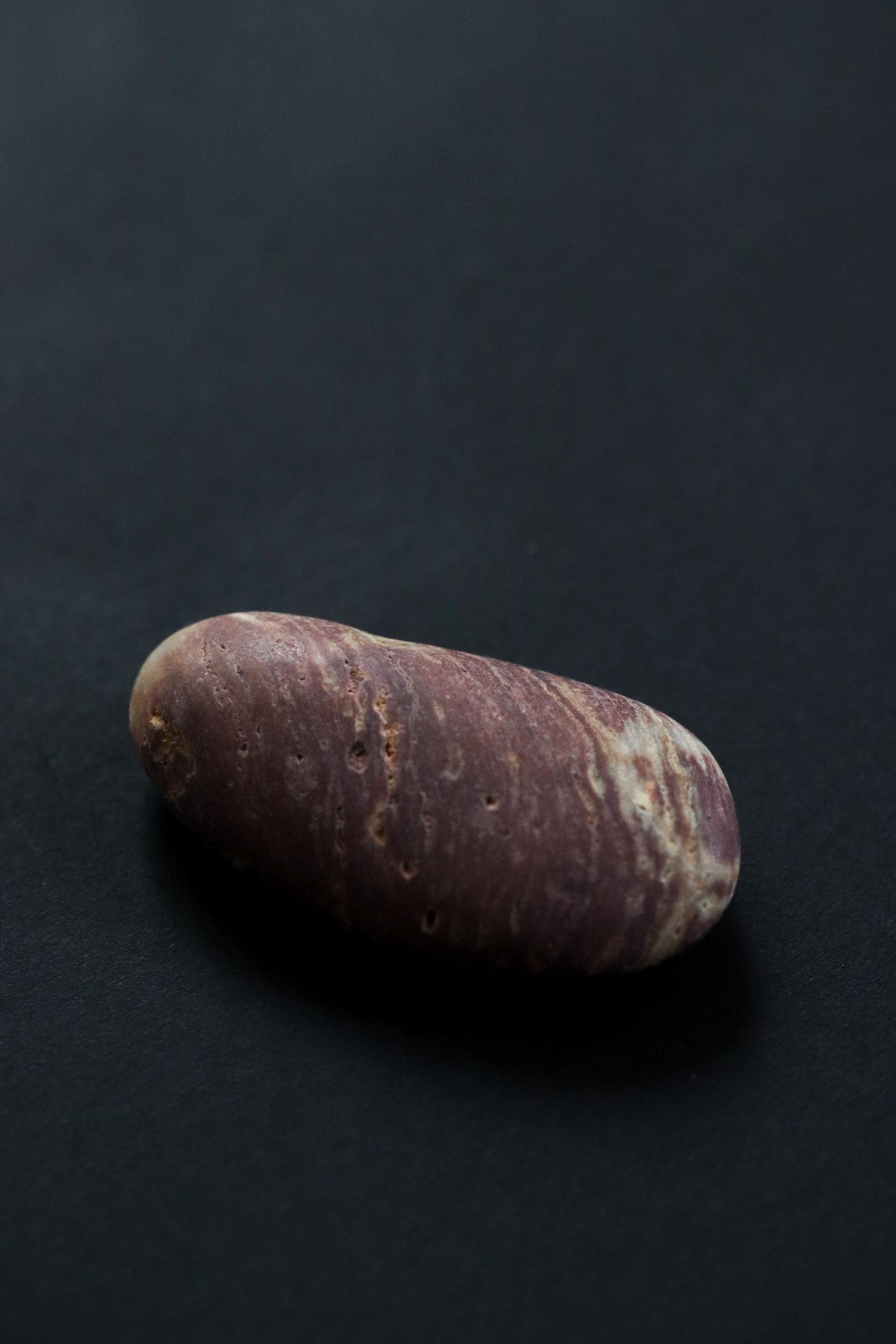 Silent Fragments — Edition 02: Brown (Daichi) | Art of Time Tsugaru Stones & Ancient Manuscripts | Set of 5 Hand-Selected Japanese Stones