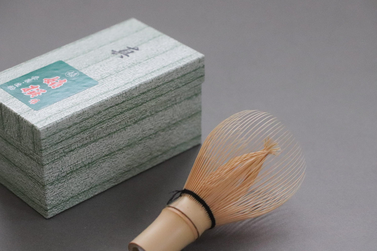 Authentic Japanese Chasen Matcha Whisk, Shin (True) Style 70-Prong White Bamboo, Nara Takayama Tea Ceremony Tool, Made in Japan Gift Box