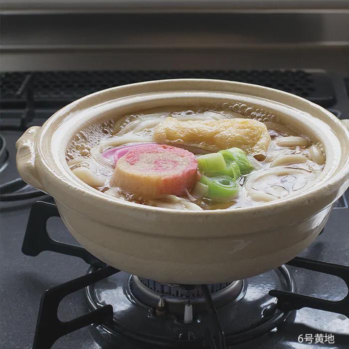 TOJIKI Ko-Iga Donabe Clay Pot No.6, Japanese Hot Pot for One 600cc, Iga Heat Retaining Earthenware, Stovetop Nabe Pot, Made in Japan