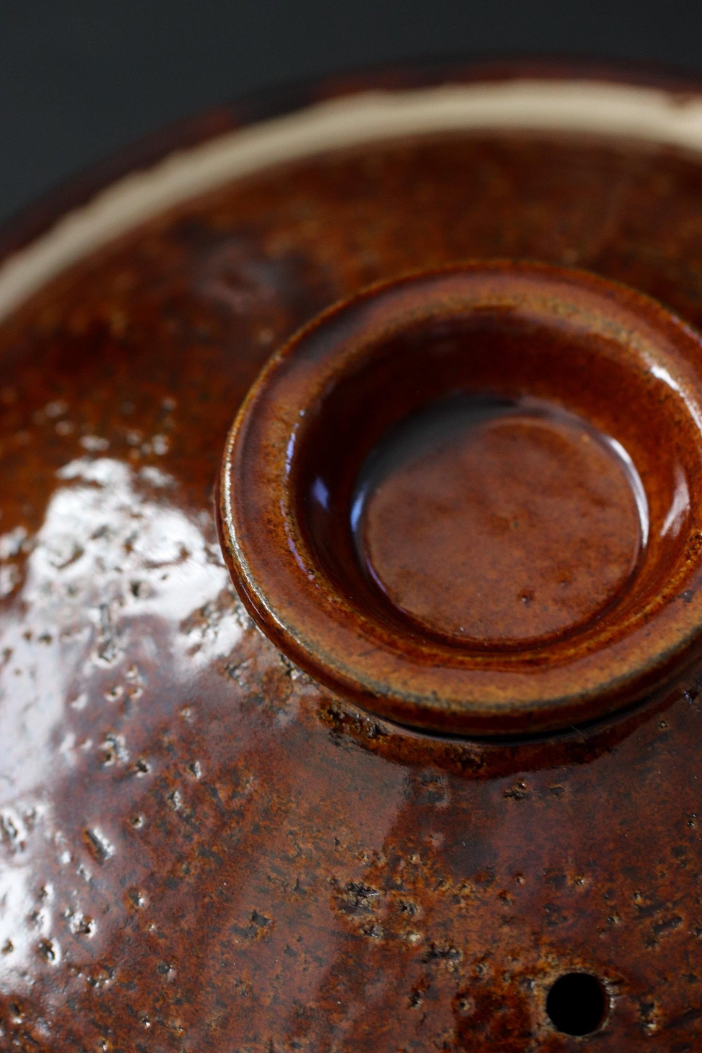 TOJIKI Ko-Iga Donabe Clay Pot No.6, Japanese Hot Pot for One 600cc, Iga Heat Retaining Earthenware, Stovetop Nabe Pot, Made in Japan