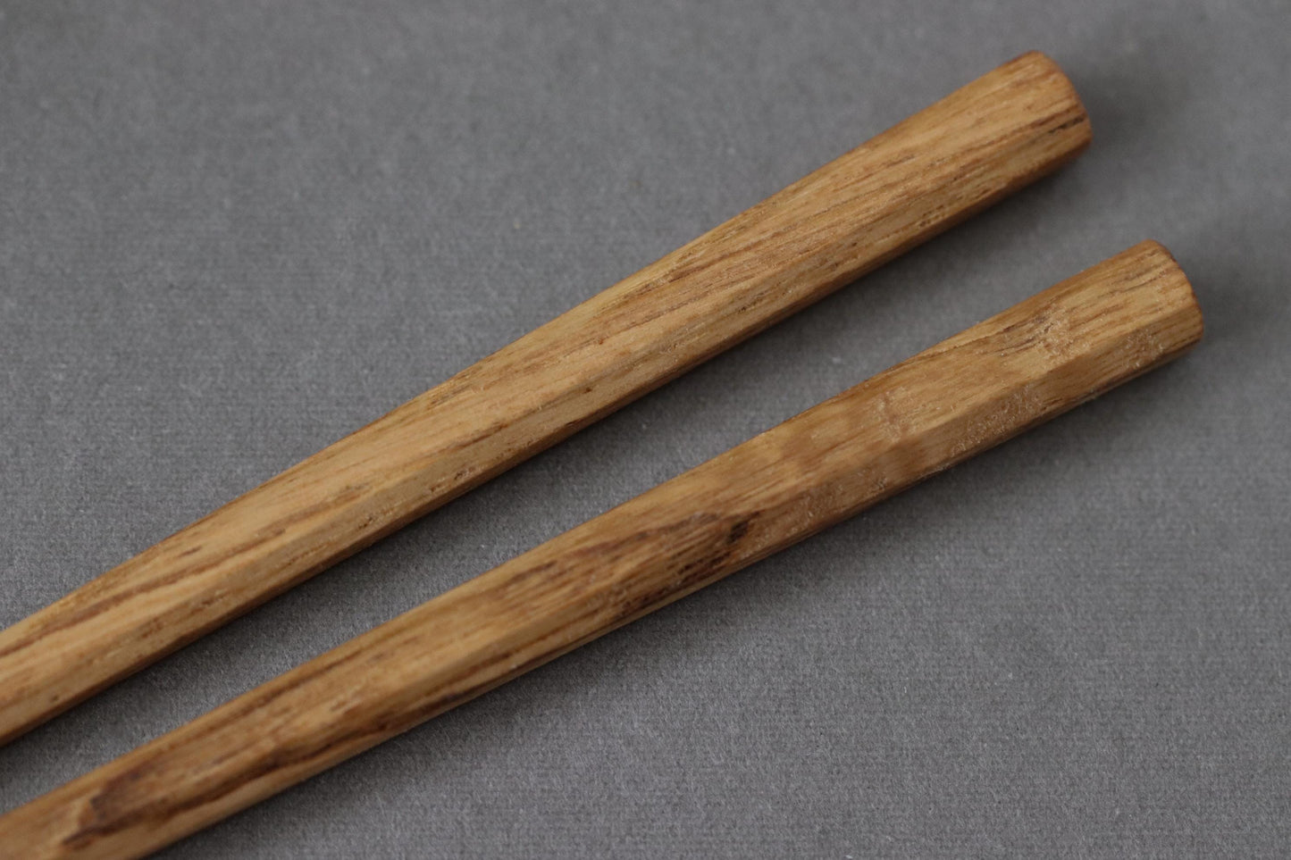 Japanese Chestnut Wood Chopsticks,Natural Beeswax Finish Hashi, Minimalist Wooden Chopsticks 23cm,Elegant Wood Grain Tableware,Made in Japan