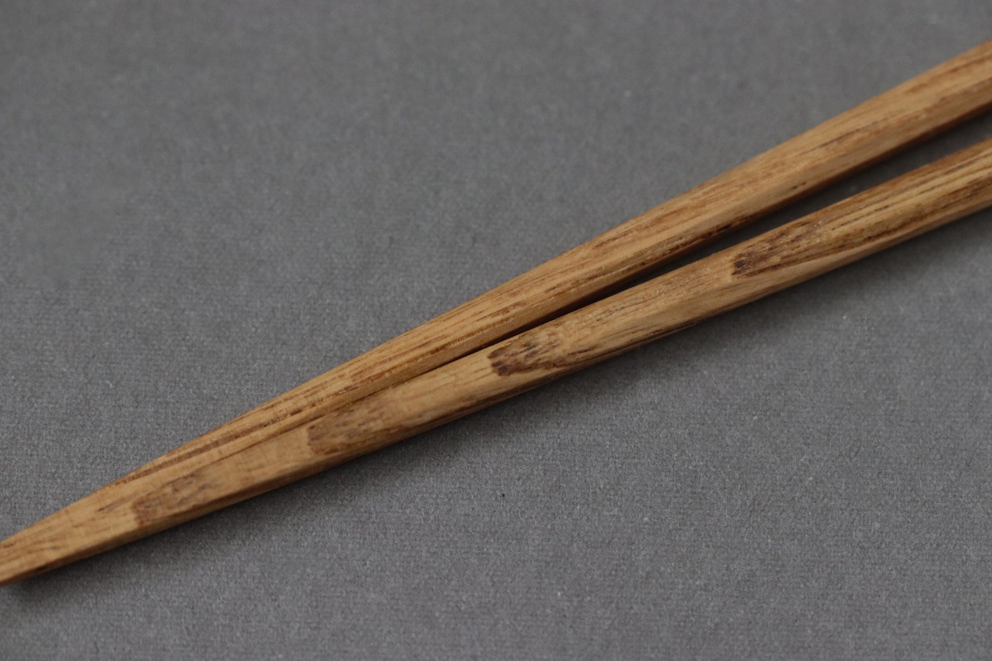 Japanese Chestnut Wood Chopsticks,Natural Beeswax Finish Hashi, Minimalist Wooden Chopsticks 23cm,Elegant Wood Grain Tableware,Made in Japan