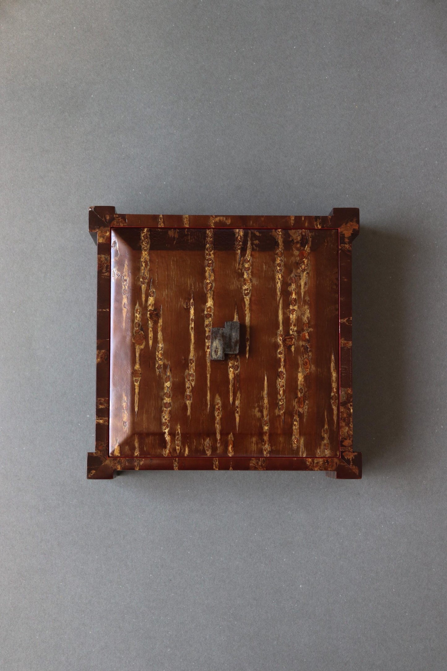Japanese Cherry Bark Box Kabazaiku Vintage Wagashi Container Akita Craft Wooden Storage Box Wabi Sabi Decor