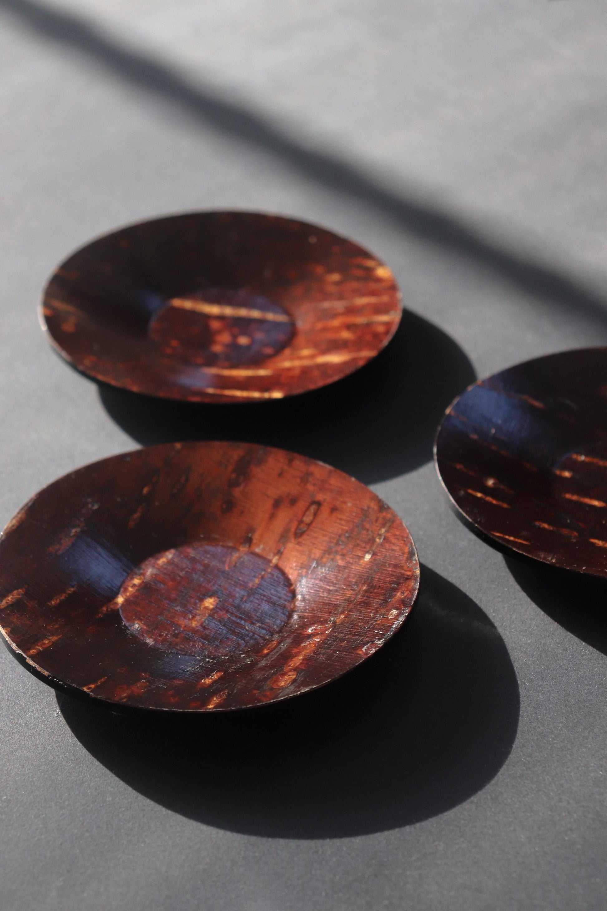 Japanese Kabazaiku Plate 12cm Vintage Sakura Bark Dish Small Tray Wagashi Plate Traditional Akita Craft Wabi Sabi Decor