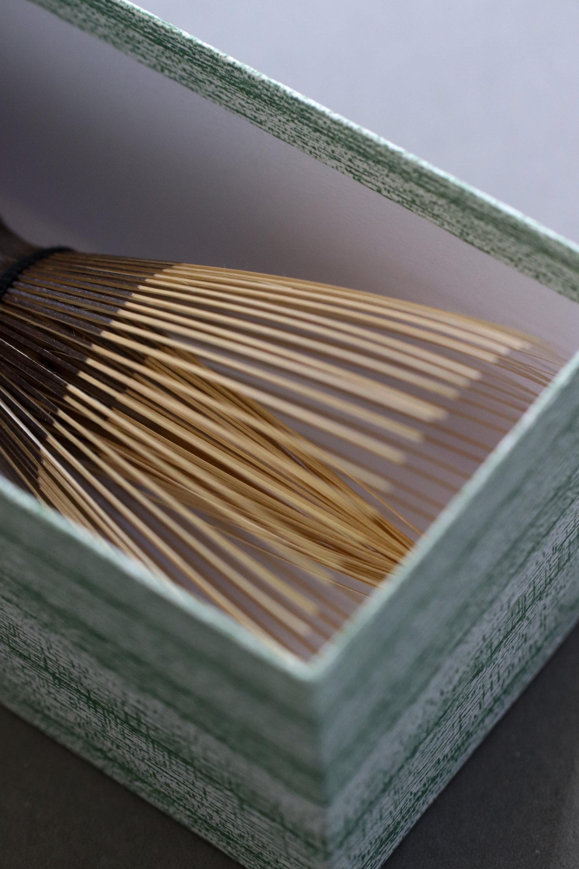Japanese Matcha Whisk Chasen Mushakoji Senke Kankyu-an Style, Traditional Tea Ceremony Bamboo Whisk, Handmade Chasen Made in Japan