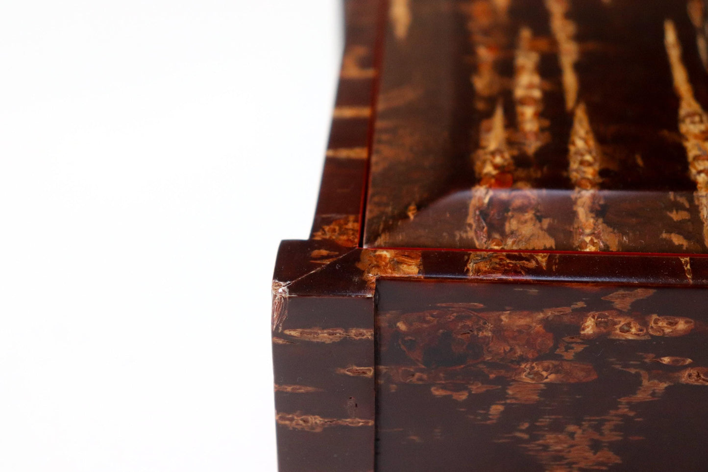 Japanese Cherry Bark Box Kabazaiku Vintage Wagashi Container Akita Craft Wooden Storage Box Wabi Sabi Decor