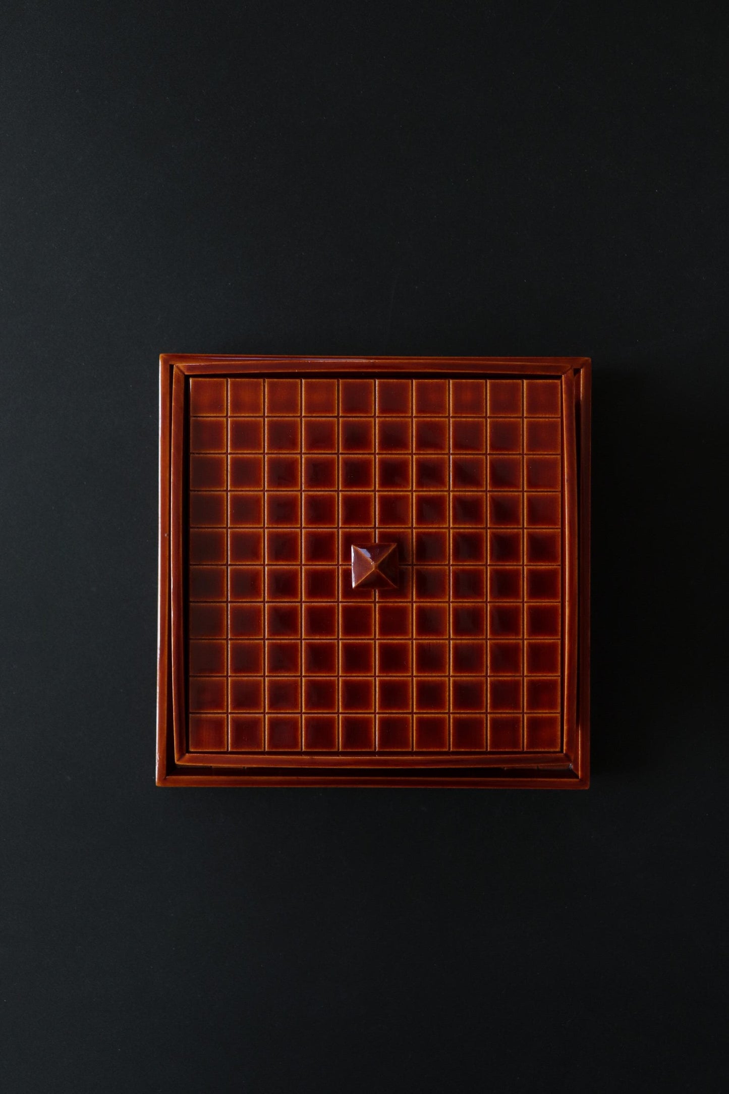 Hida Takayama Shunkei Lacquerware Sweet Box Set, Vintage Japanese Wagashi Container with Tray, Traditional Wooden Lacquer, Tea Ceremony