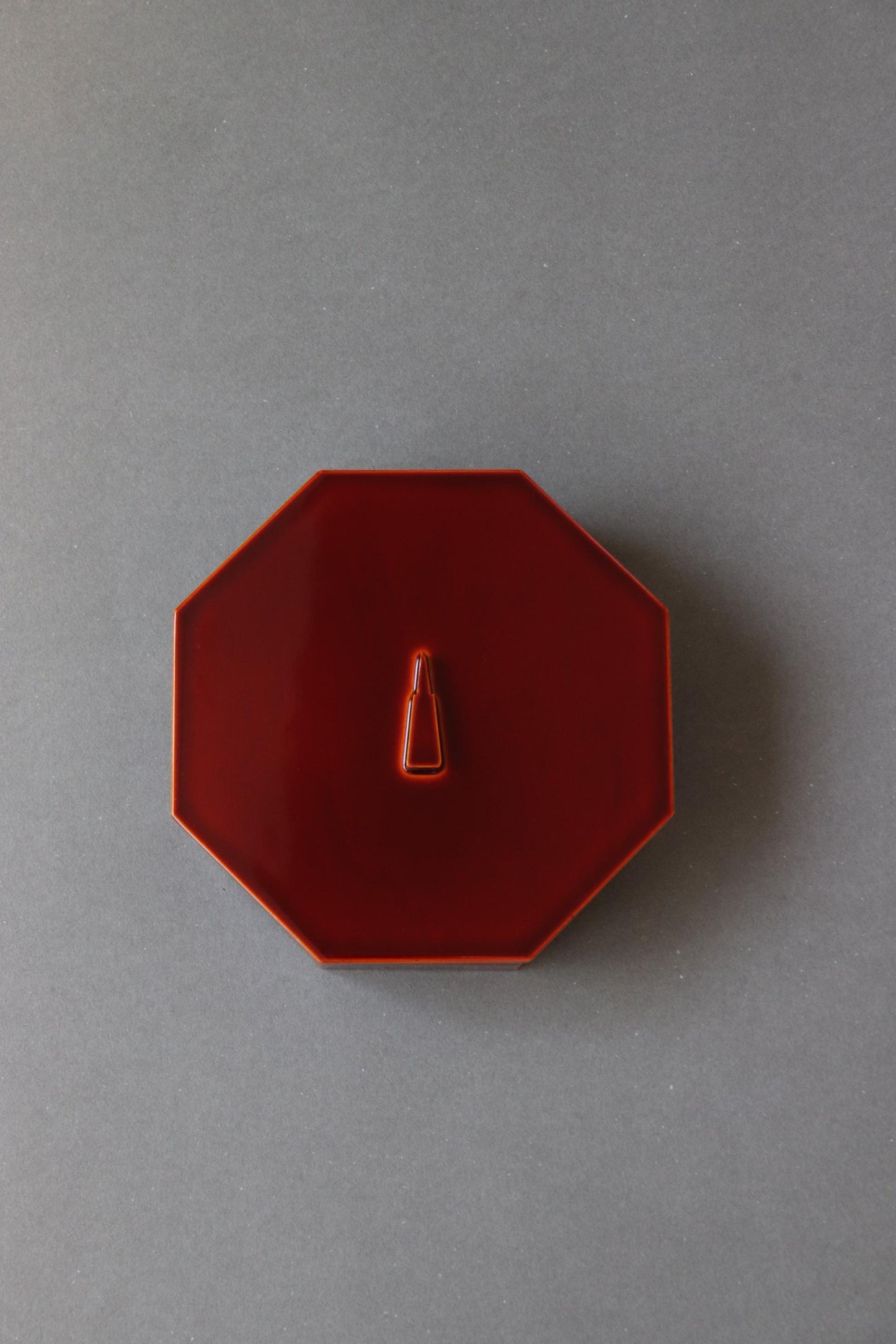 Japanese Lacquer Box Hida Takayama Shunkei-nuri Vintage Red Urushi Wagashi Container Decorative Box