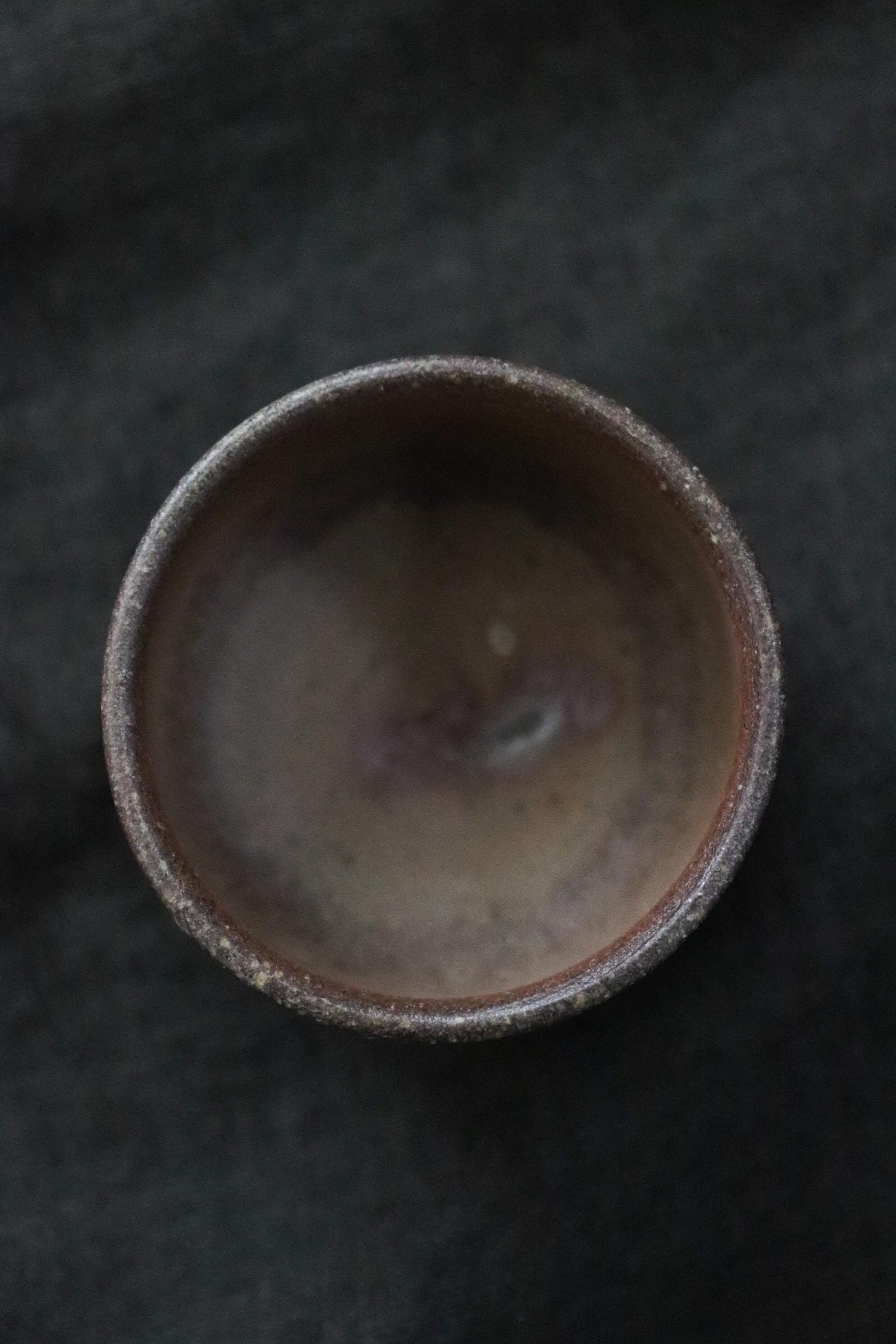 Bizen Ware Sake Cup by Chie Takeuchi Handmade Guinomi Japanese Pottery Artisan Ceramic Ochoko Wabi Sabi One of a Kind