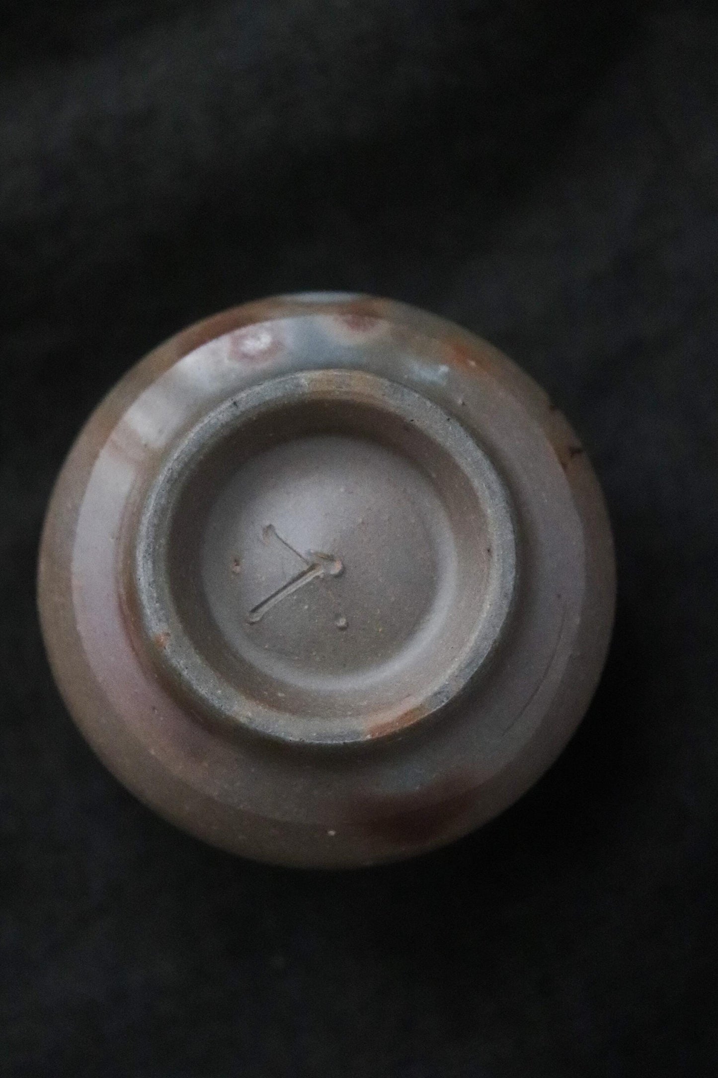 Bizen Ware Sake Cup by Chie Takeuchi Handmade Guinomi Japanese Pottery Artisan Ceramic Ochoko Wabi Sabi One of a Kind