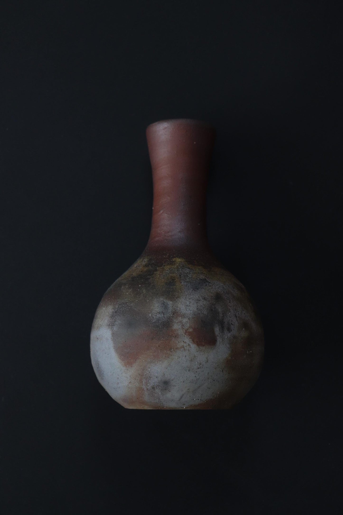 Bizen Ware Vase by Motomu Kadono, Japanese Ceramic Flower Vase, Handmade Pottery, Wabi Sabi Decor, Sculptural Vase, One of a Kind