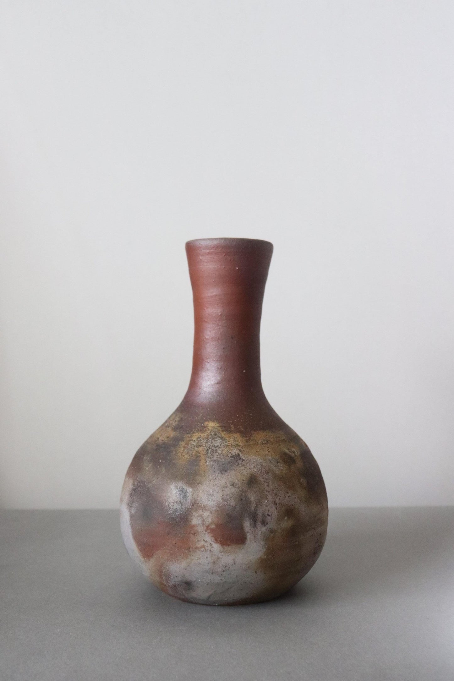 Bizen Ware Vase by Motomu Kadono, Japanese Ceramic Flower Vase, Handmade Pottery, Wabi Sabi Decor, Sculptural Vase, One of a Kind