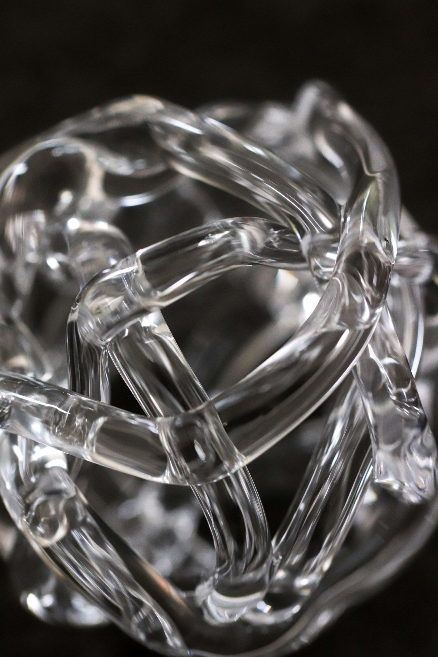 Handmade Glass Flower Holder by Shotaro Migaki / Japanese Bud Vase / Minimal Ikebana Tool / One-of-a-kind Glass (6.5–7cm)