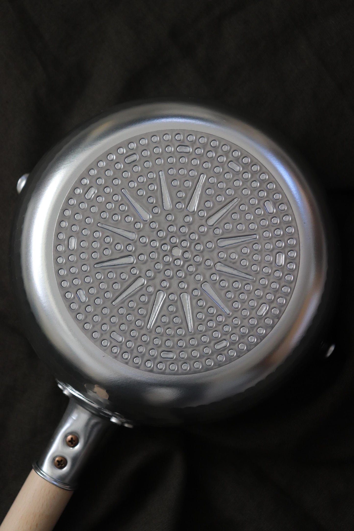 Japanese Yukihira Saucepan 20cm IH Compatible, Aluminum Hammered Pot, Traditional Japanese Cooking Pan, Made in Japan Kitchen Tool